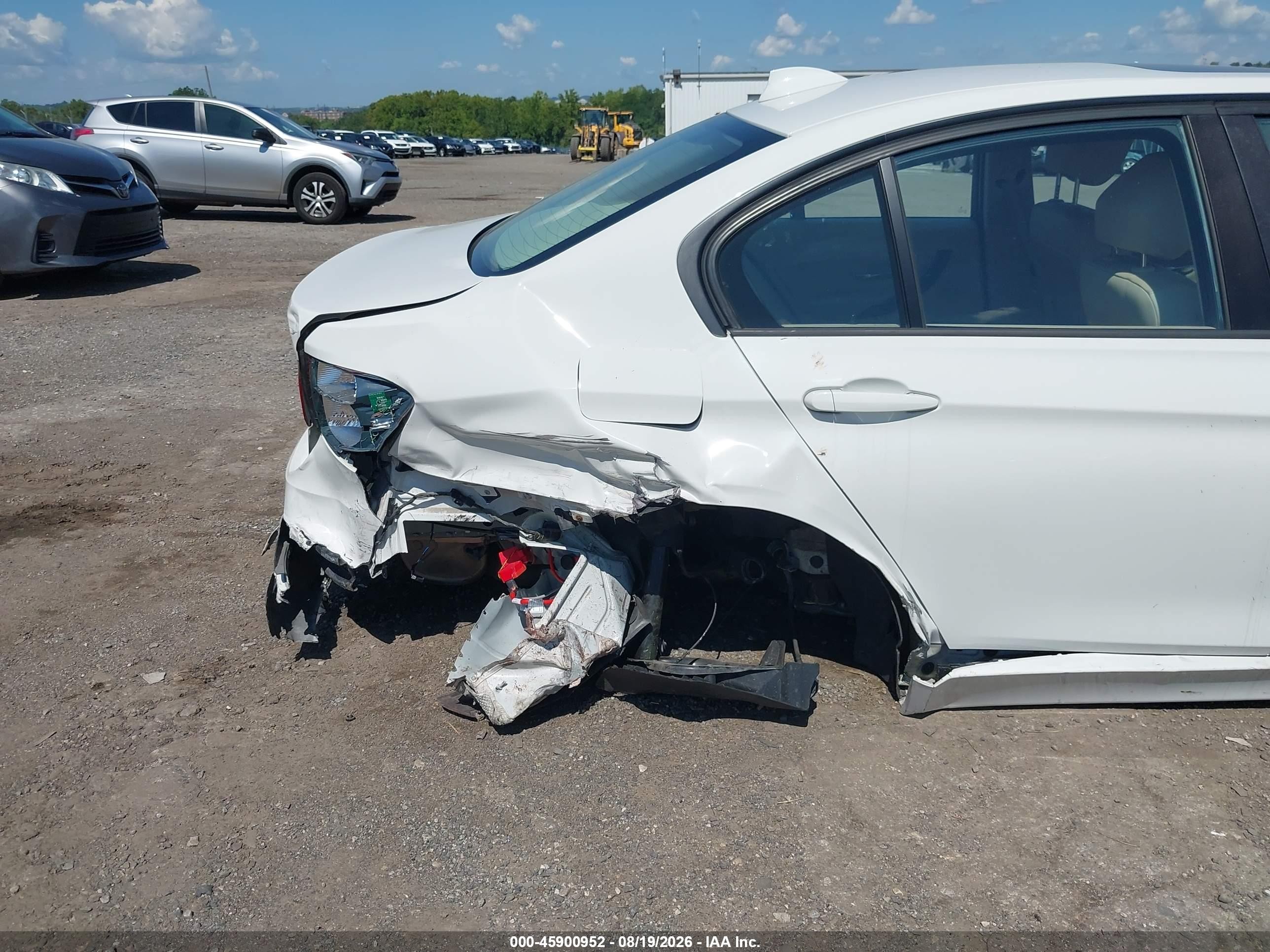 2014 Bmw 328i Xdrive White vin: WBA3B3C53EJ978832