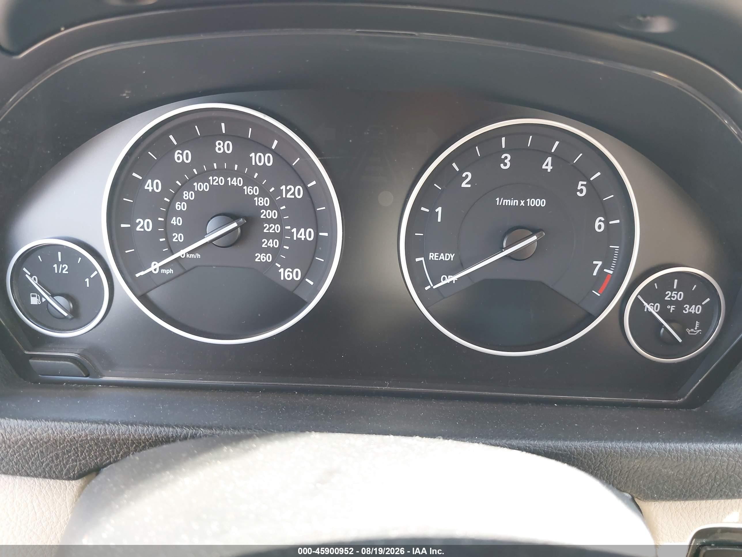 2014 Bmw 328i Xdrive White vin: WBA3B3C53EJ978832