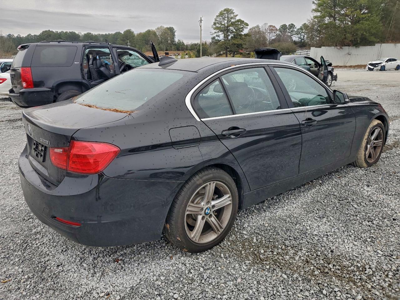 2015 Bmw 328 Xi Black vin: WBA3B3C53FJ983580