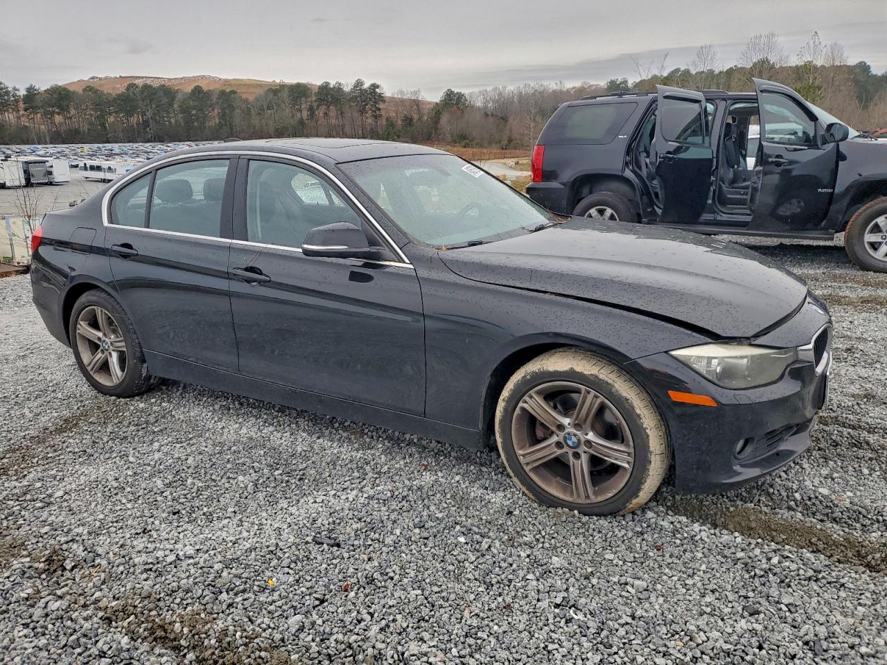 2015 Bmw 328 Xi Black vin: WBA3B3C53FJ983580