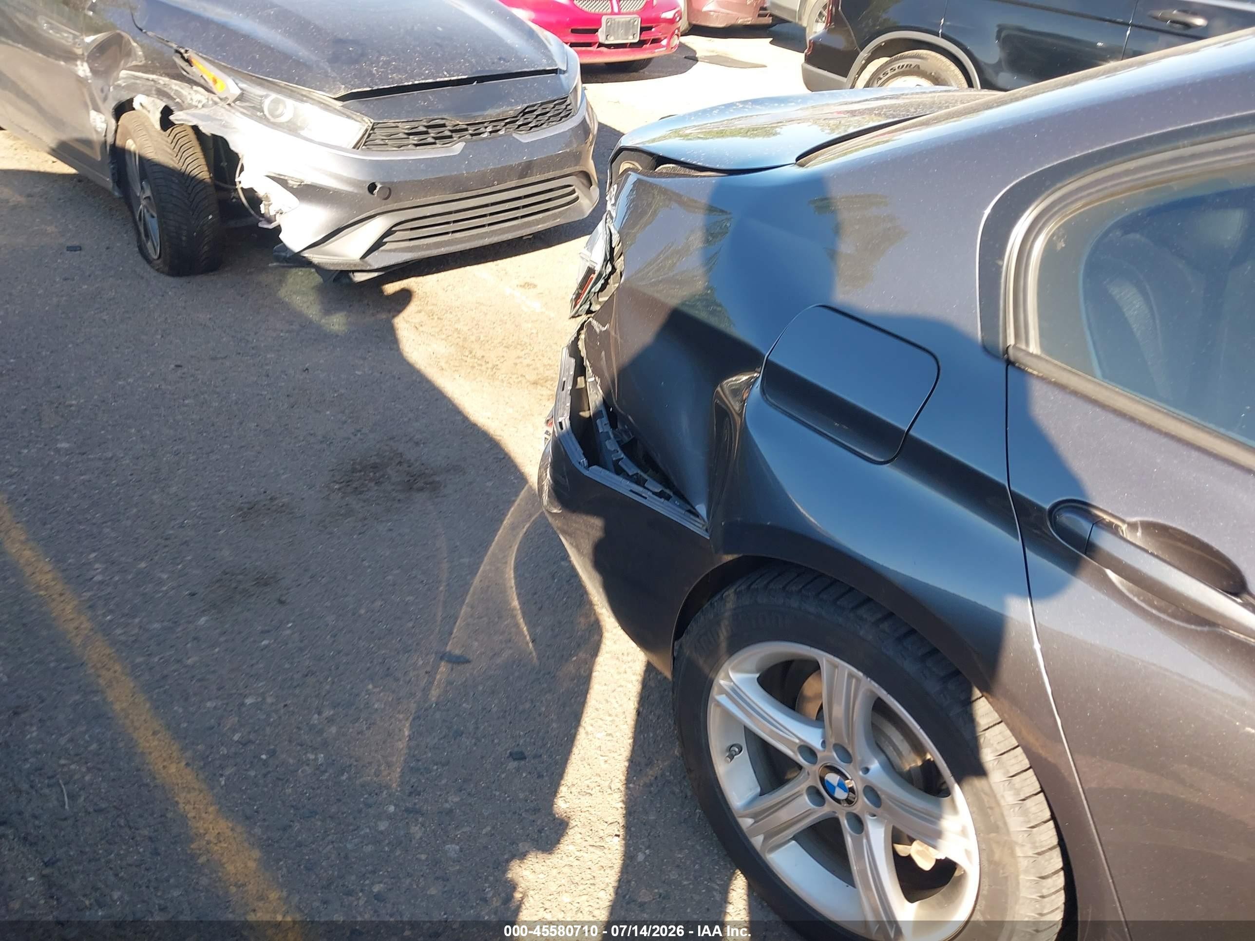2015 Bmw 328i Xdrive Серый vin: WBA3B3C53FJ985099