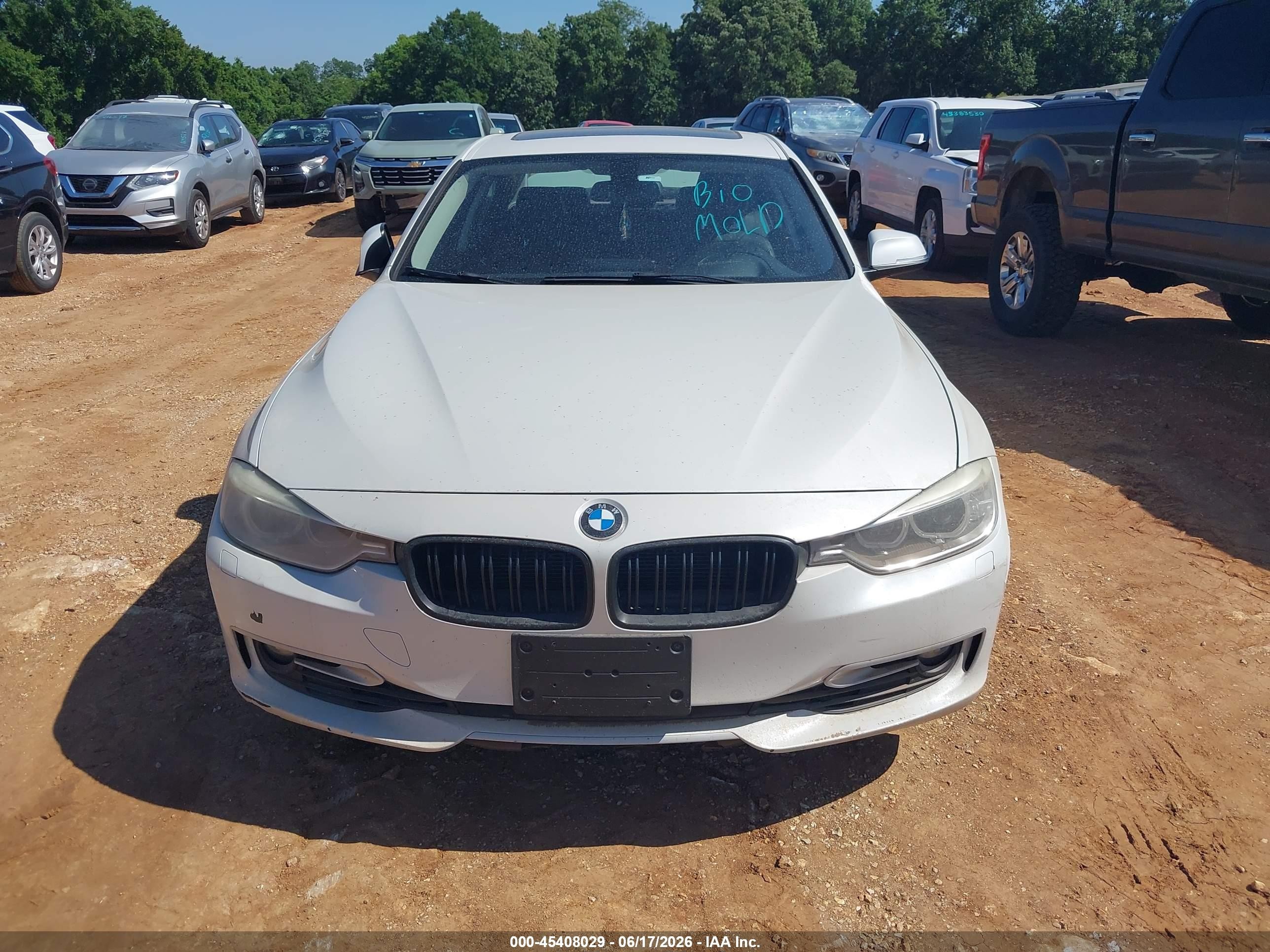 2013 Bmw 328i Xdrive White vin: WBA3B3C54DF532772