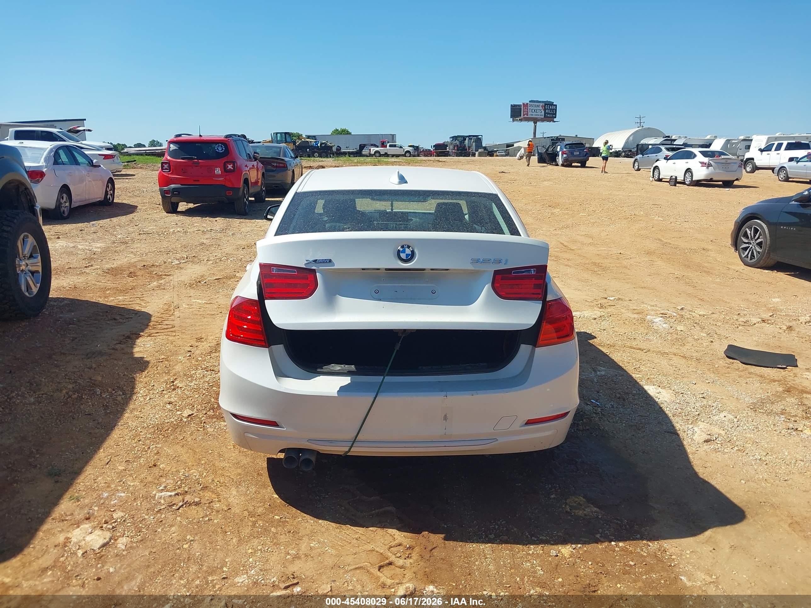 2013 Bmw 328i Xdrive White vin: WBA3B3C54DF532772