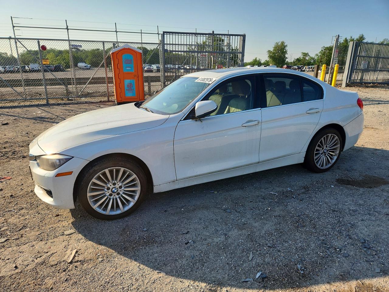 2013 Bmw 328 Xi White vin: WBA3B3C54DF533016