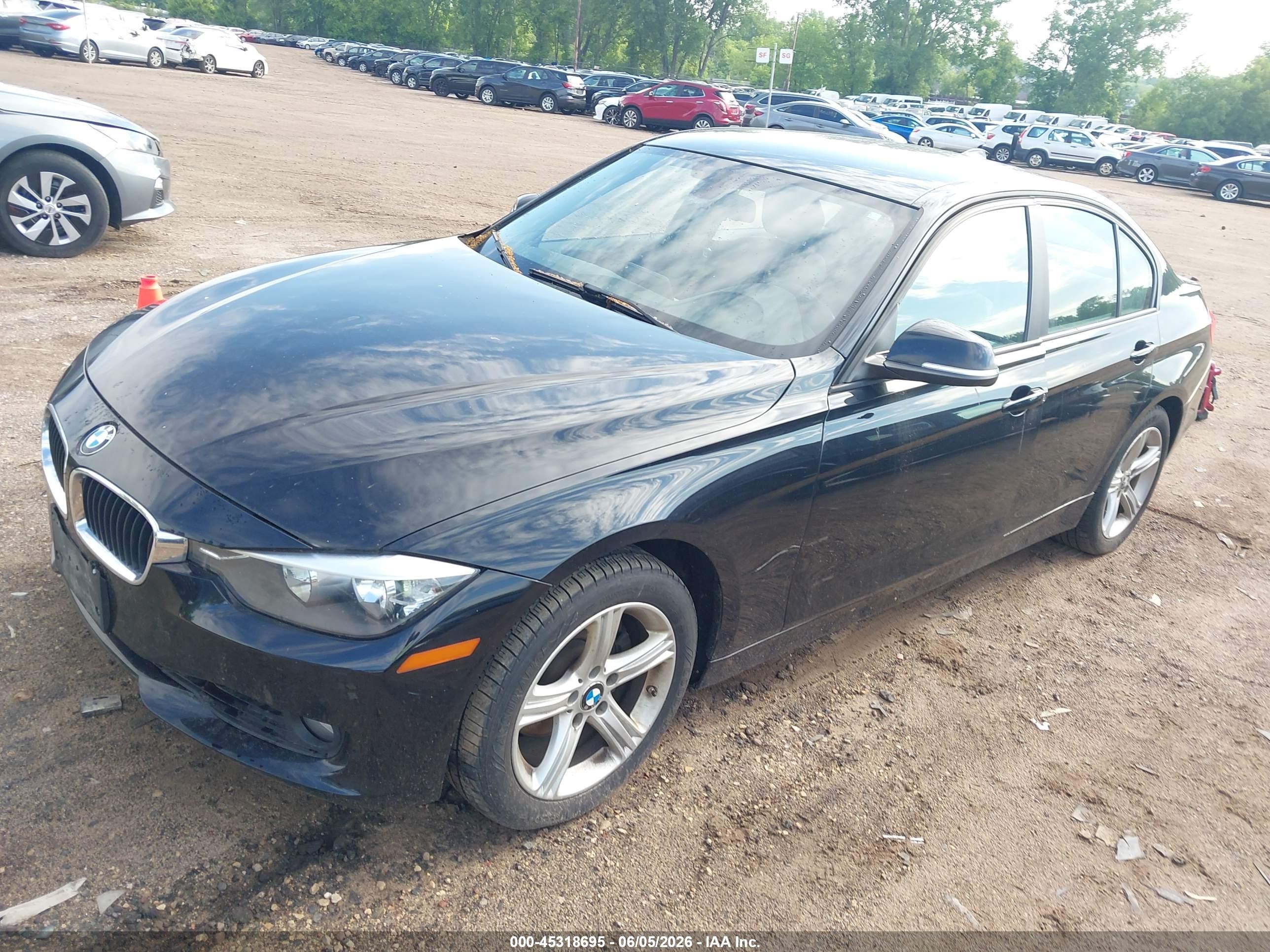 2013 Bmw 328i Xdrive Black vin: WBA3B3C54DF540760