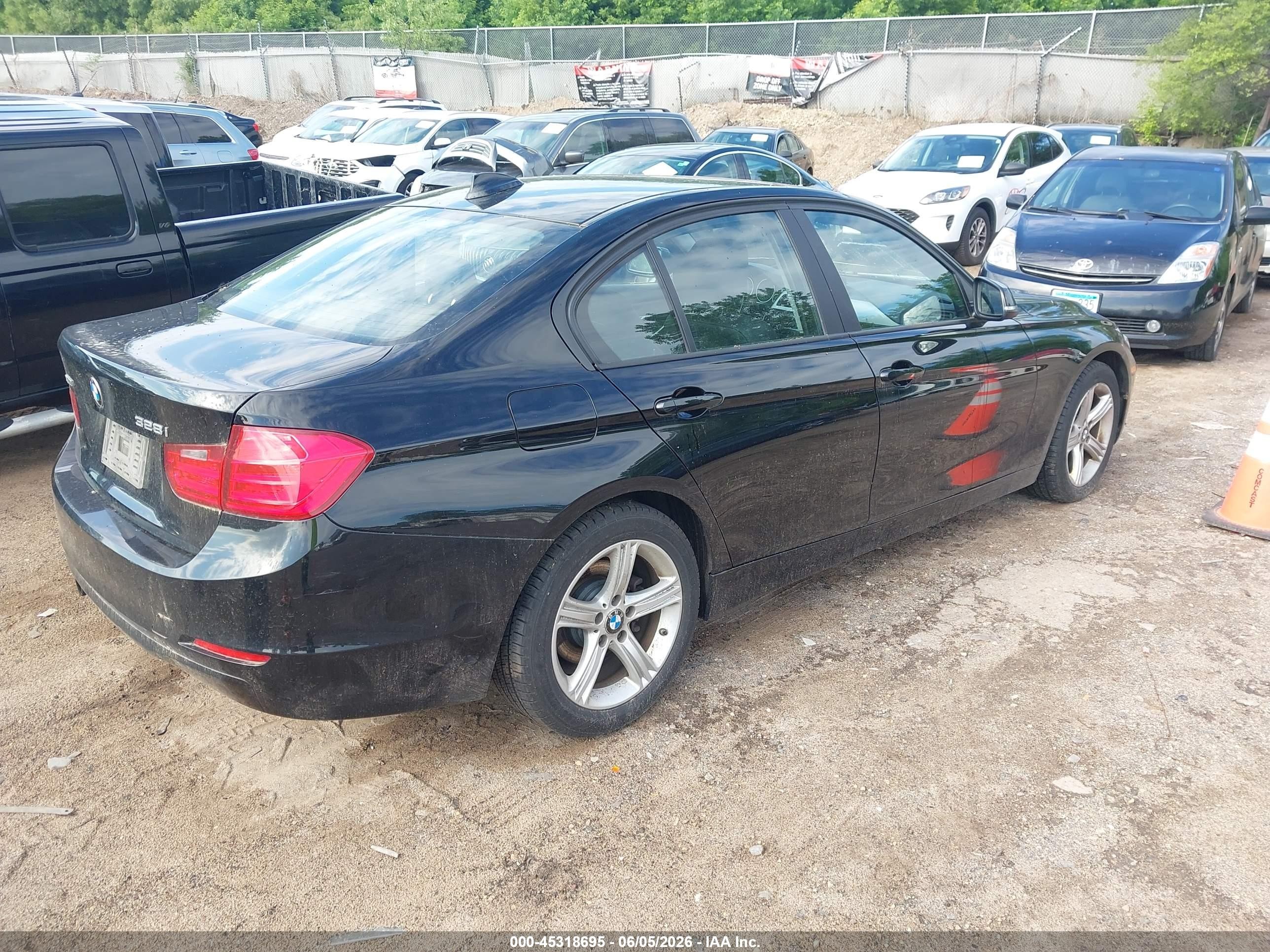 2013 Bmw 328i Xdrive Black vin: WBA3B3C54DF540760