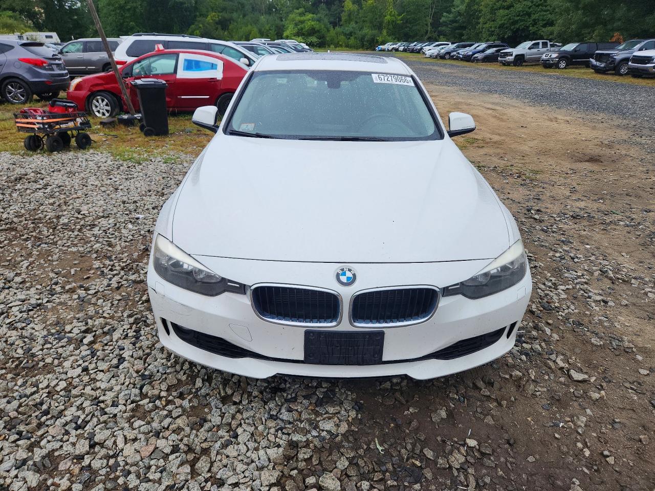 2013 Bmw 328 Xi White vin: WBA3B3C54DJ811569