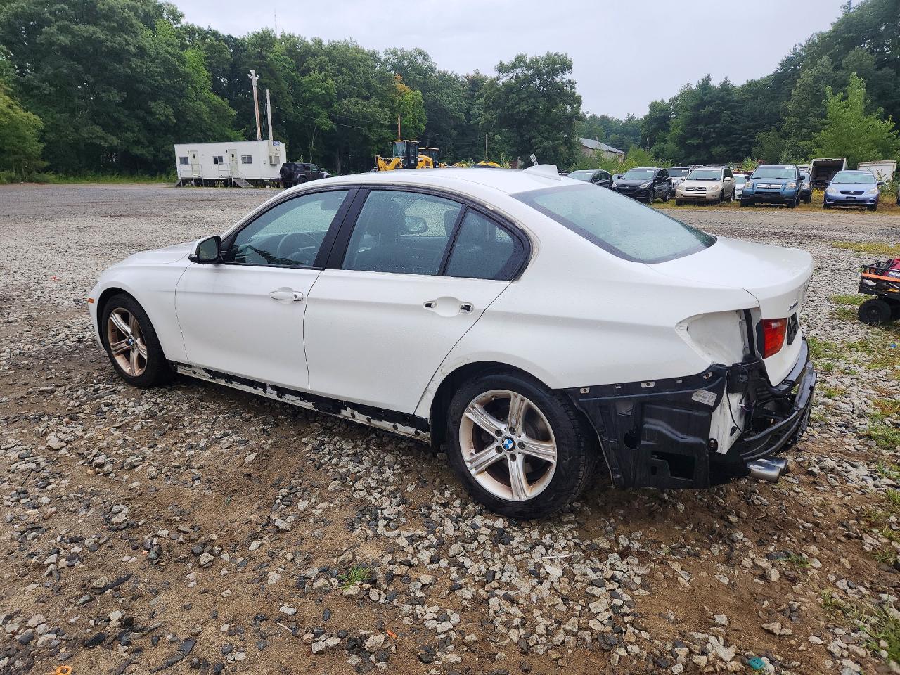 2013 Bmw 328 Xi White vin: WBA3B3C54DJ811569