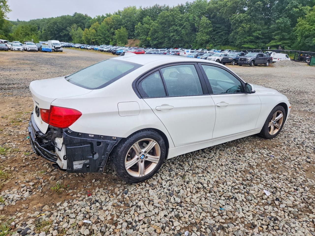 2013 Bmw 328 Xi White vin: WBA3B3C54DJ811569