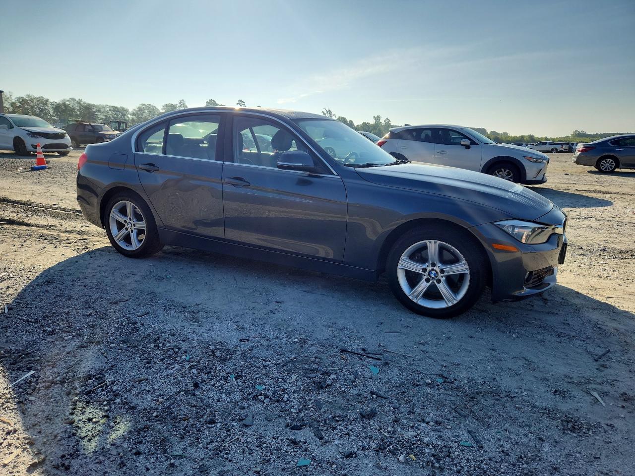 2015 Bmw 328 Xi Gray vin: WBA3B3C54FF545587