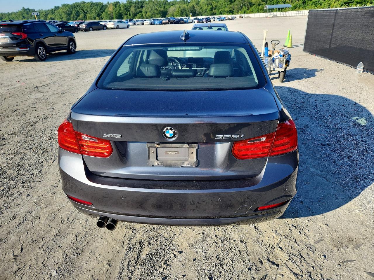 2015 Bmw 328 Xi Gray vin: WBA3B3C54FF545587