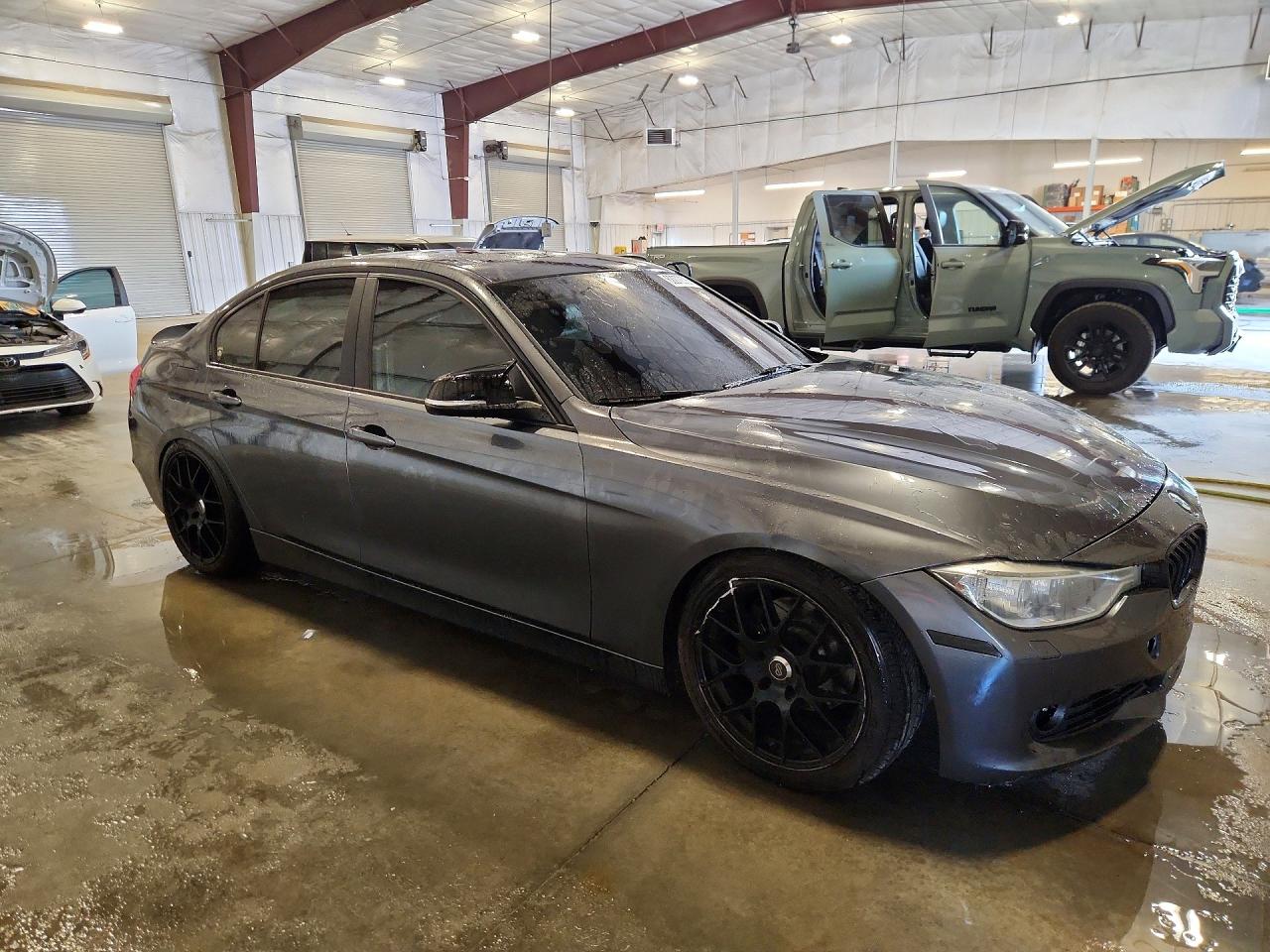 2013 Bmw 328 Xi Gray vin: WBA3B3C55DF538130