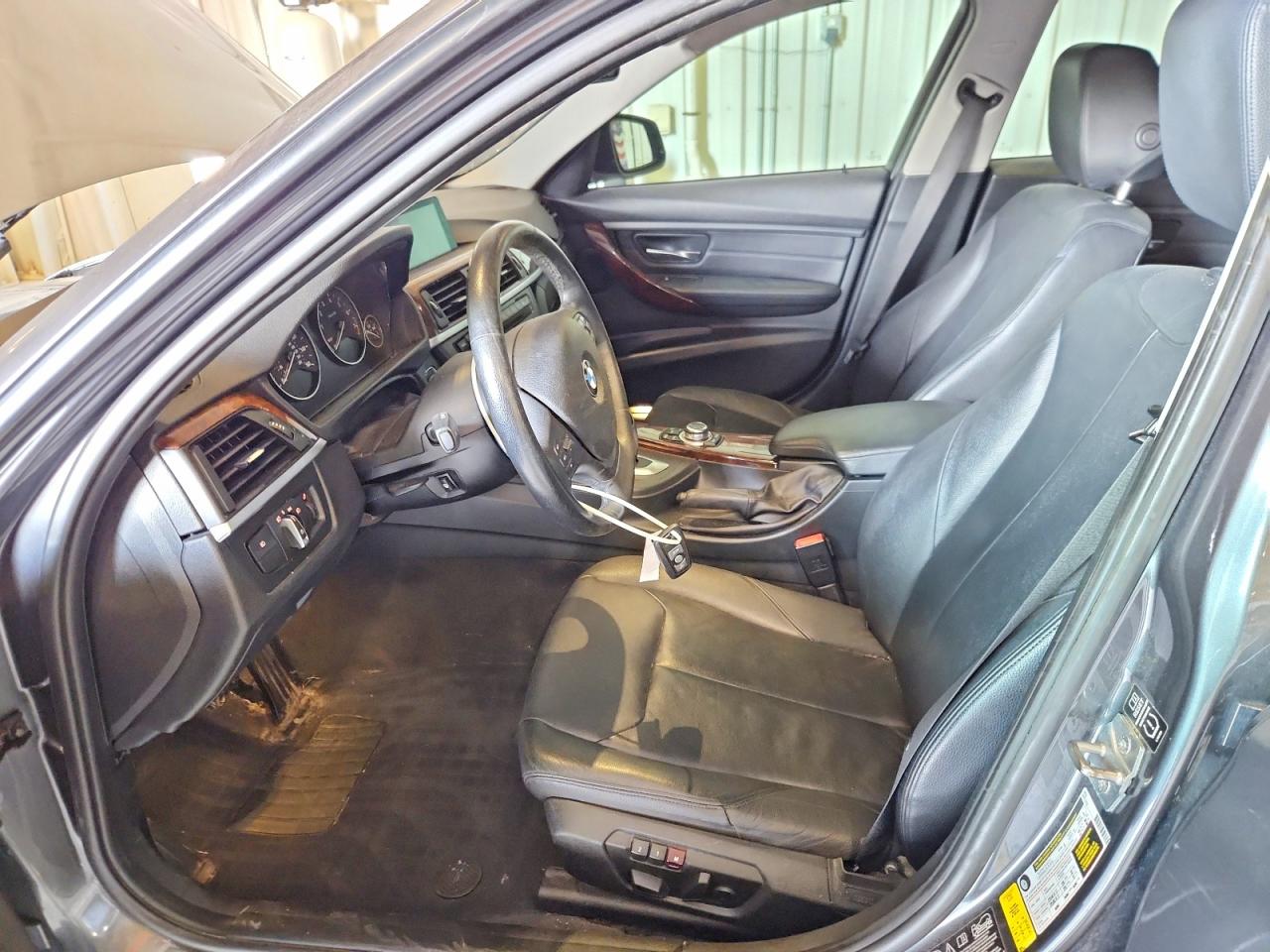 2013 Bmw 328 Xi Gray vin: WBA3B3C55DF538130