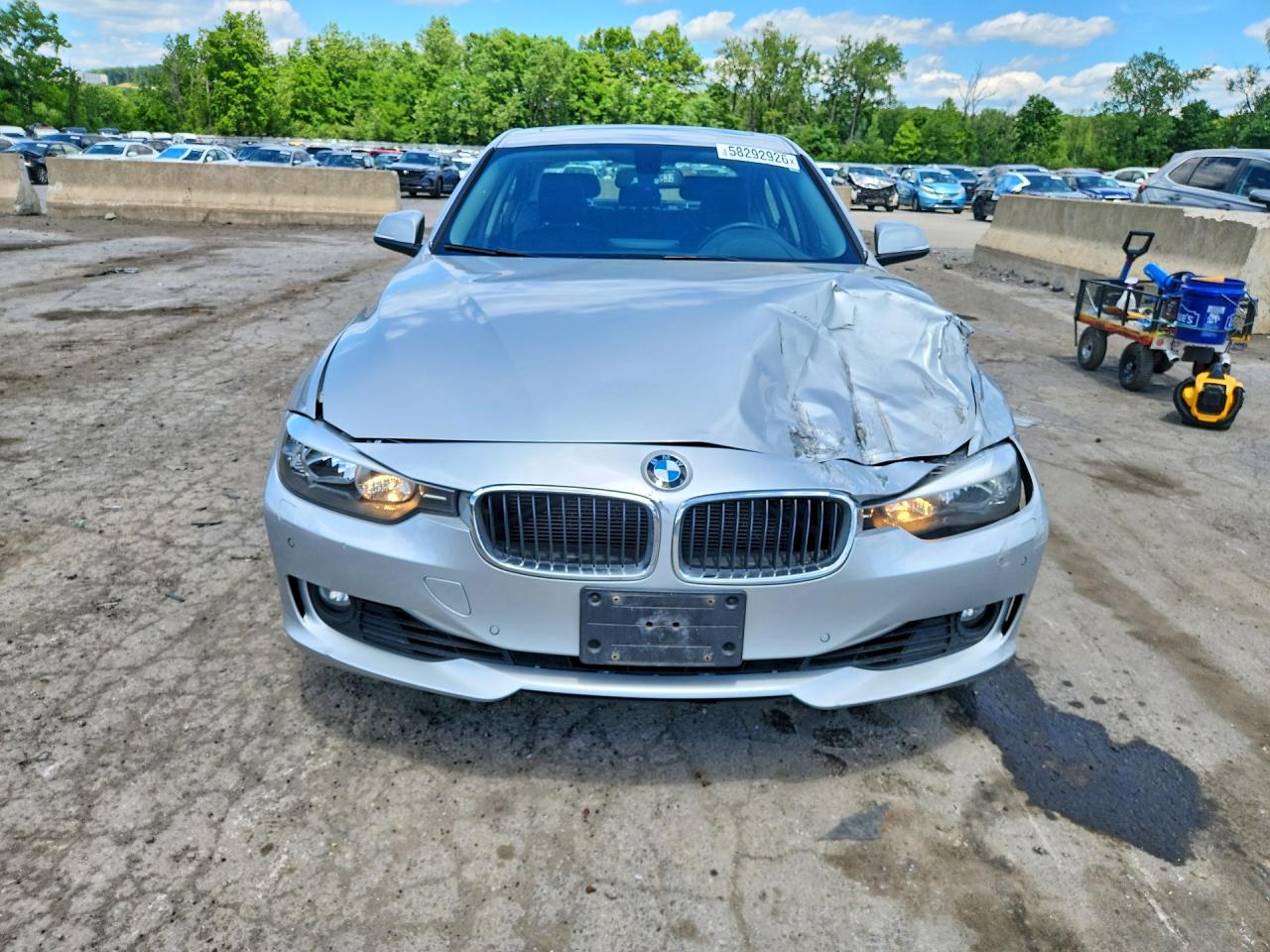 2013 Bmw 328 Xi Серебряный vin: WBA3B3C55DF538872