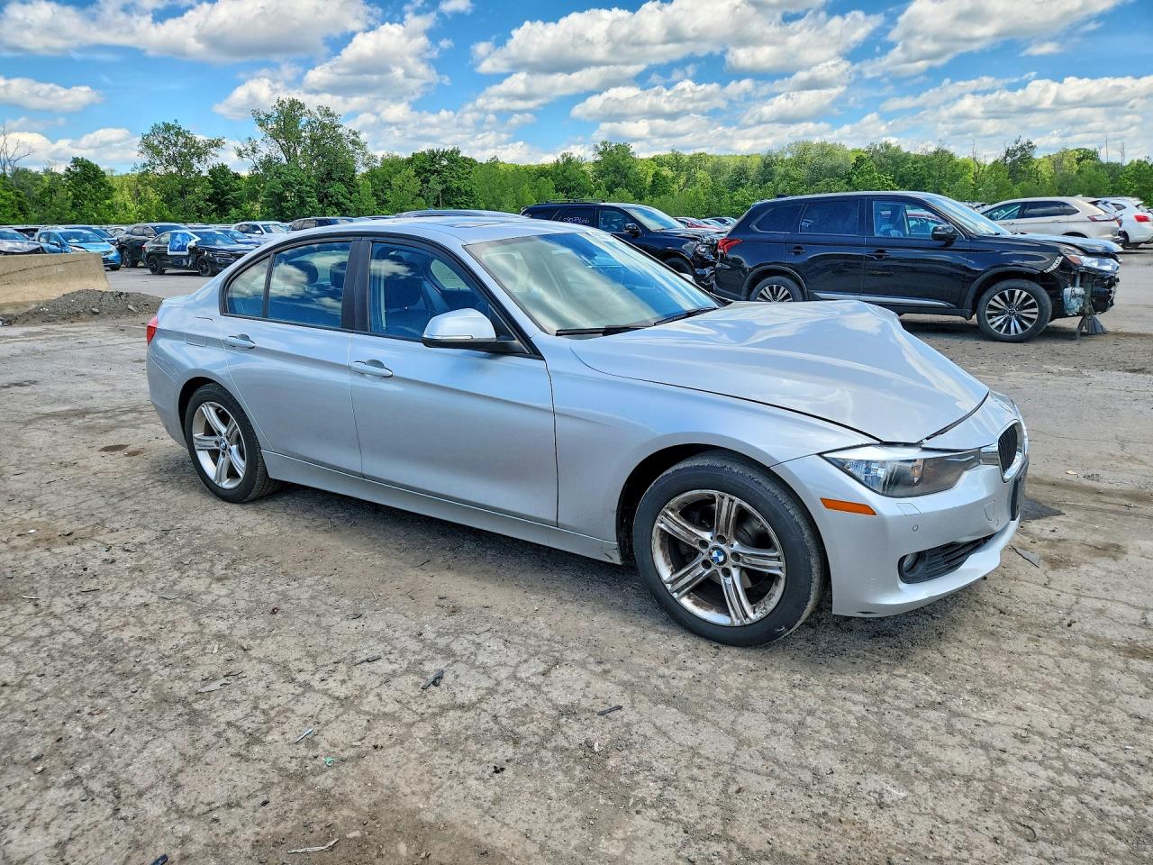 2013 Bmw 328 Xi Серебряный vin: WBA3B3C55DF538872