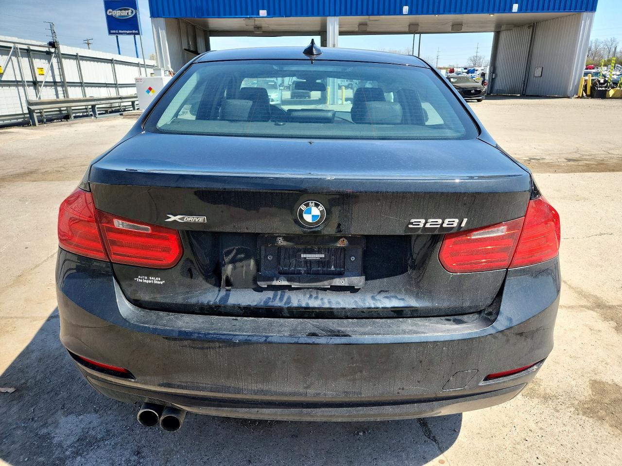 2014 Bmw 328 Xi Black vin: WBA3B3C55EF544916