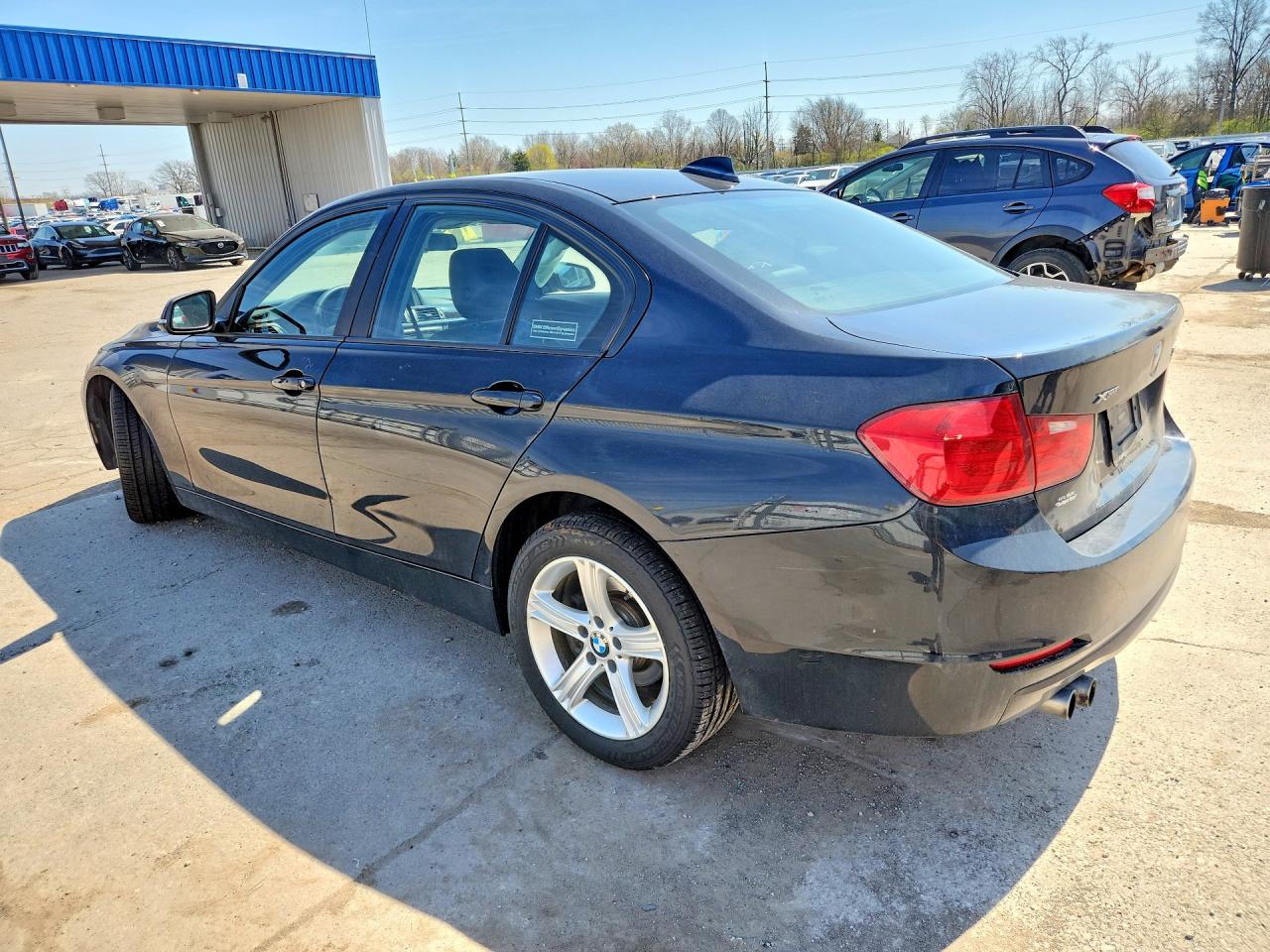 2014 Bmw 328 Xi Black vin: WBA3B3C55EF544916