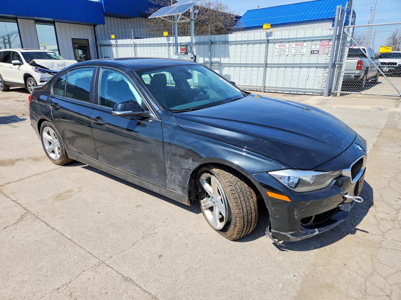 2014 Bmw 328 Xi Black vin: WBA3B3C55EF544916