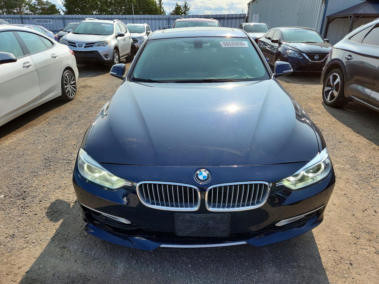 2014 Bmw 328 Xi Blue vin: WBA3B3C55EJ982817
