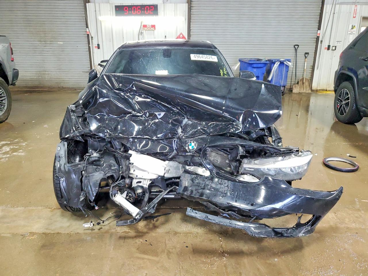 2015 Bmw 328 Xi Black vin: WBA3B3C55FF545405