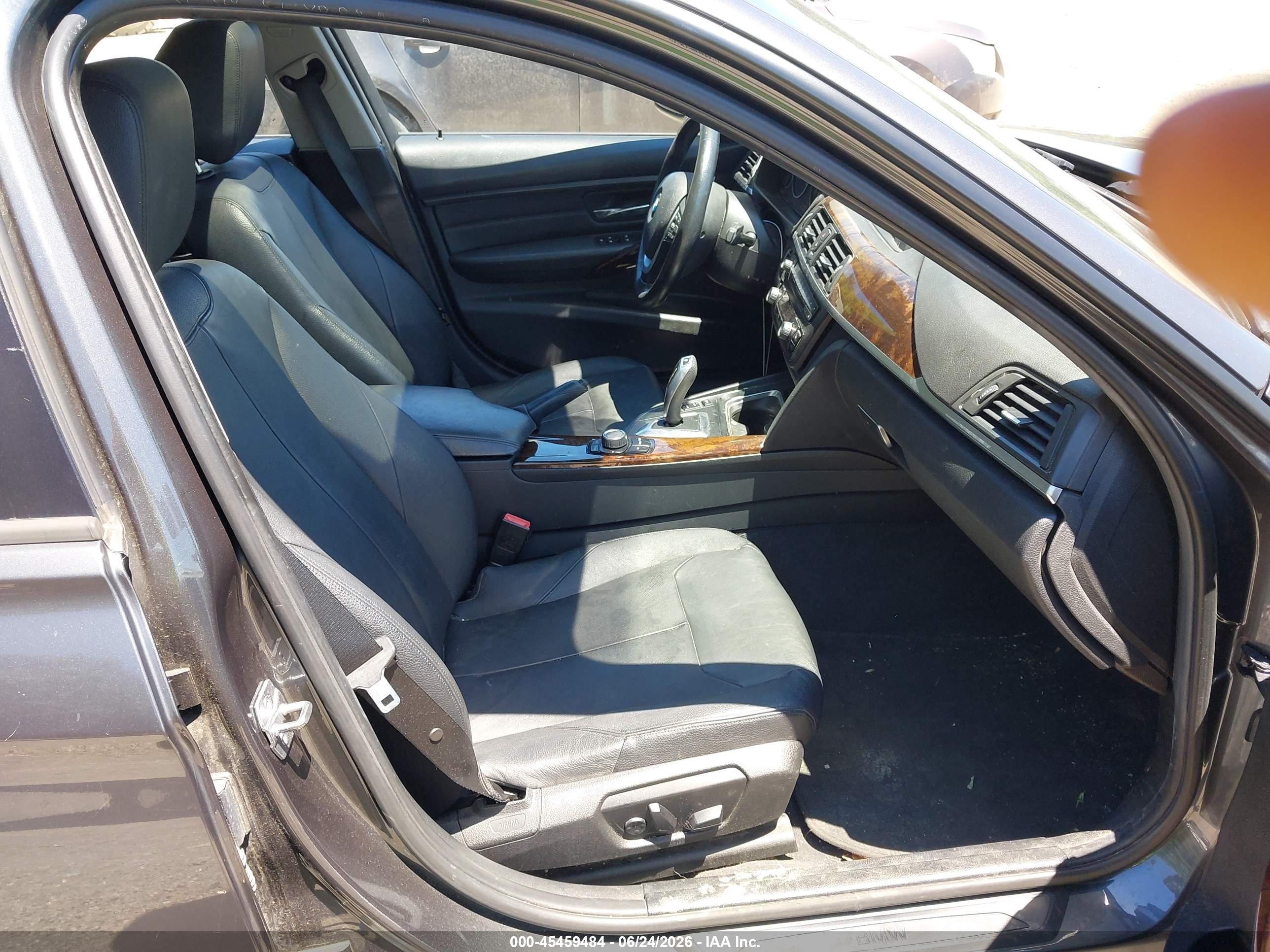 2015 Bmw 328i Xdrive Gray vin: WBA3B3C55FF547509