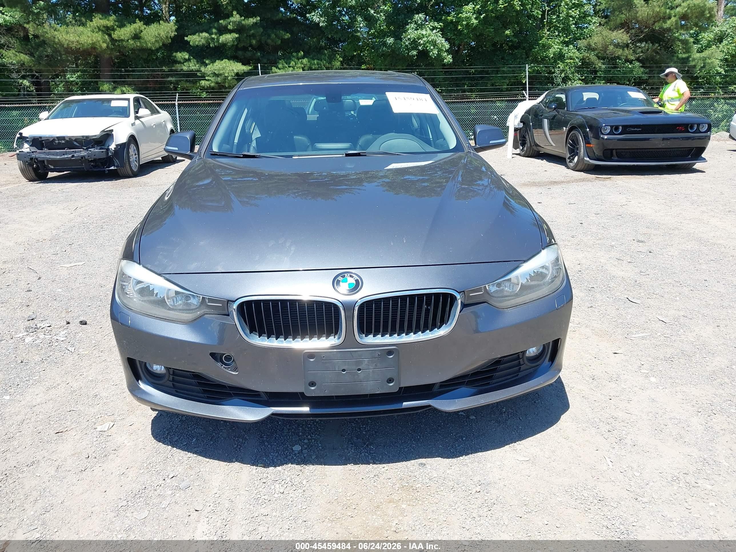 2015 Bmw 328i Xdrive Gray vin: WBA3B3C55FF547509