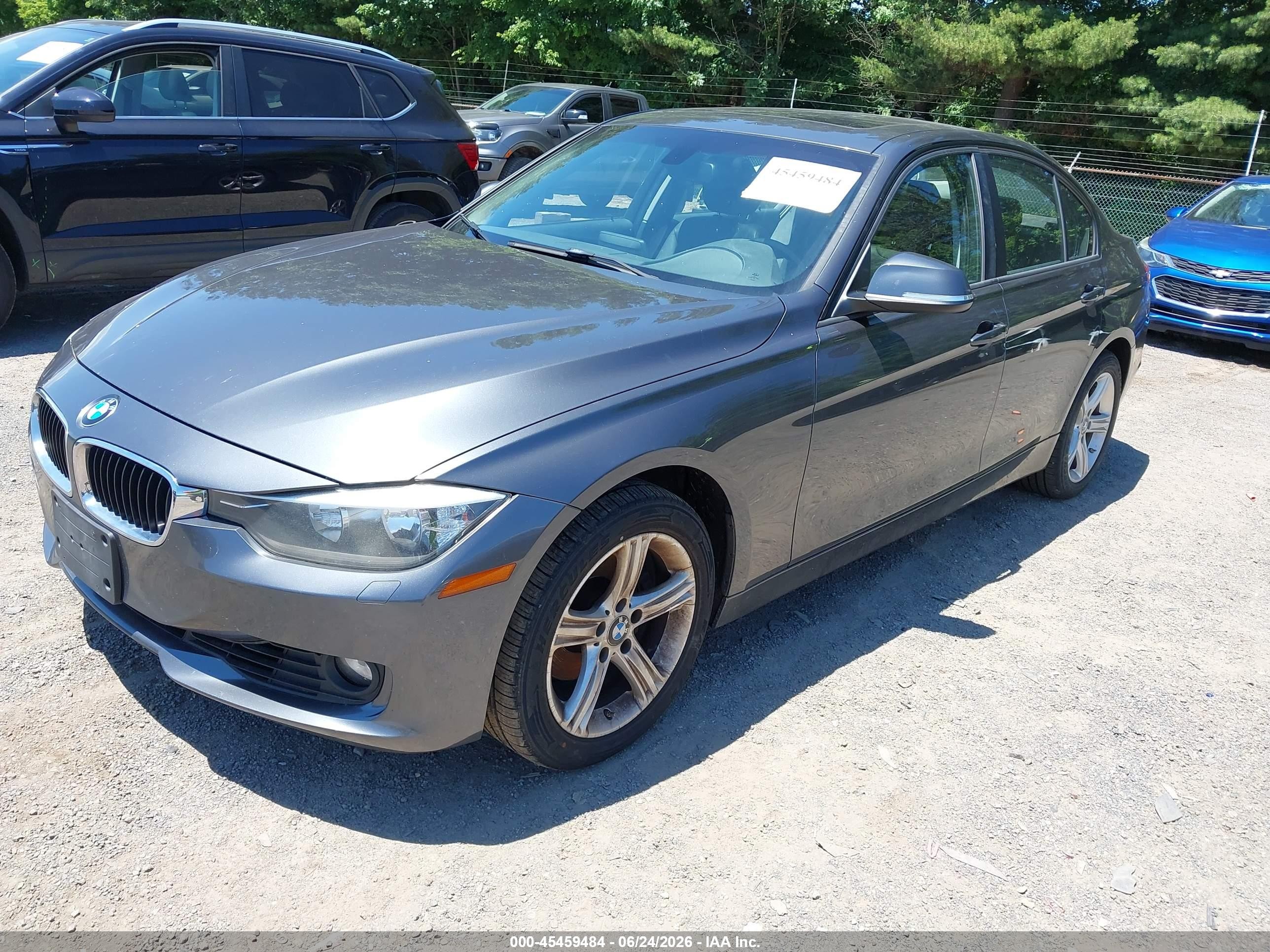 2015 Bmw 328i Xdrive Gray vin: WBA3B3C55FF547509