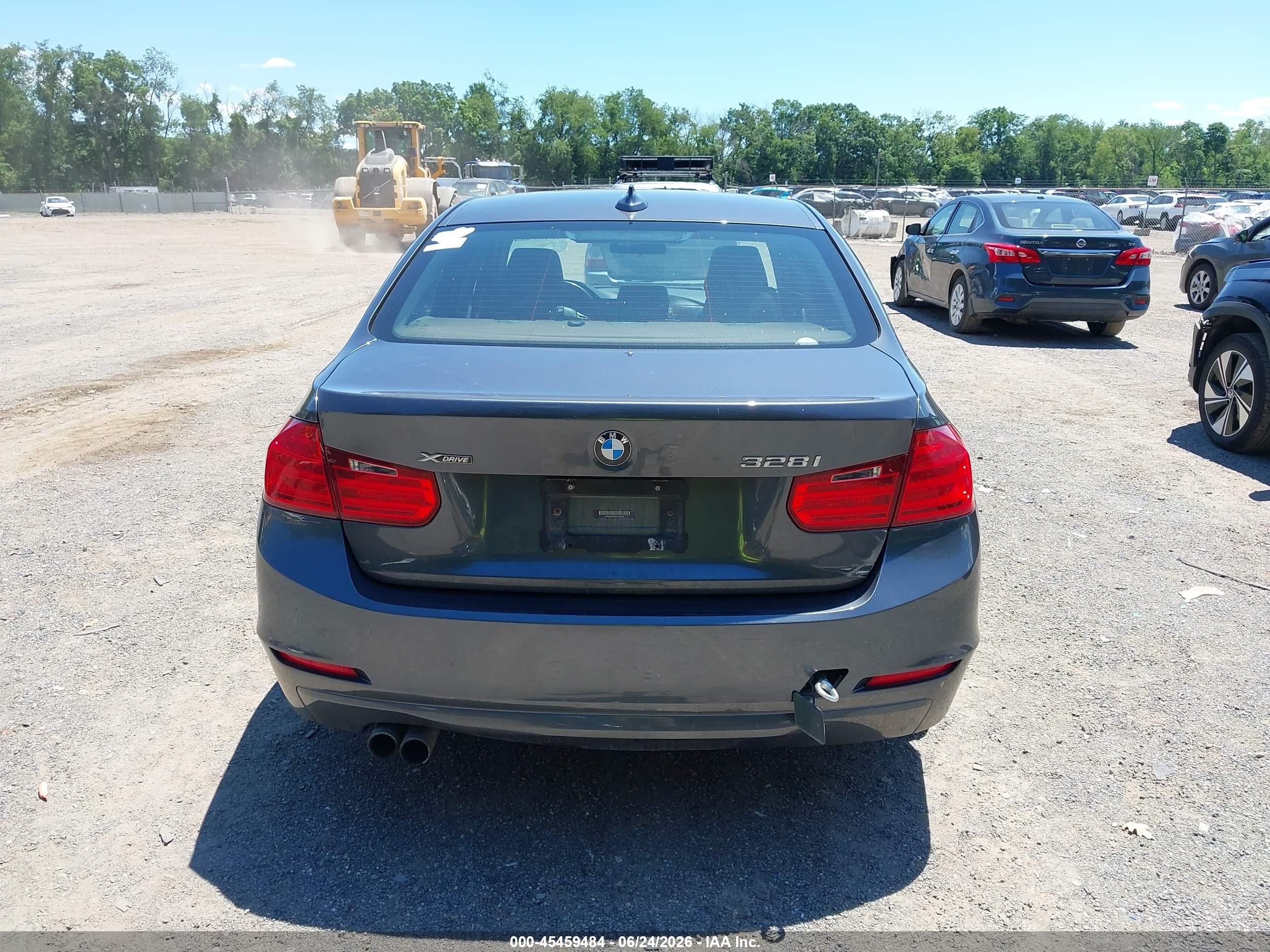 2015 Bmw 328i Xdrive Gray vin: WBA3B3C55FF547509