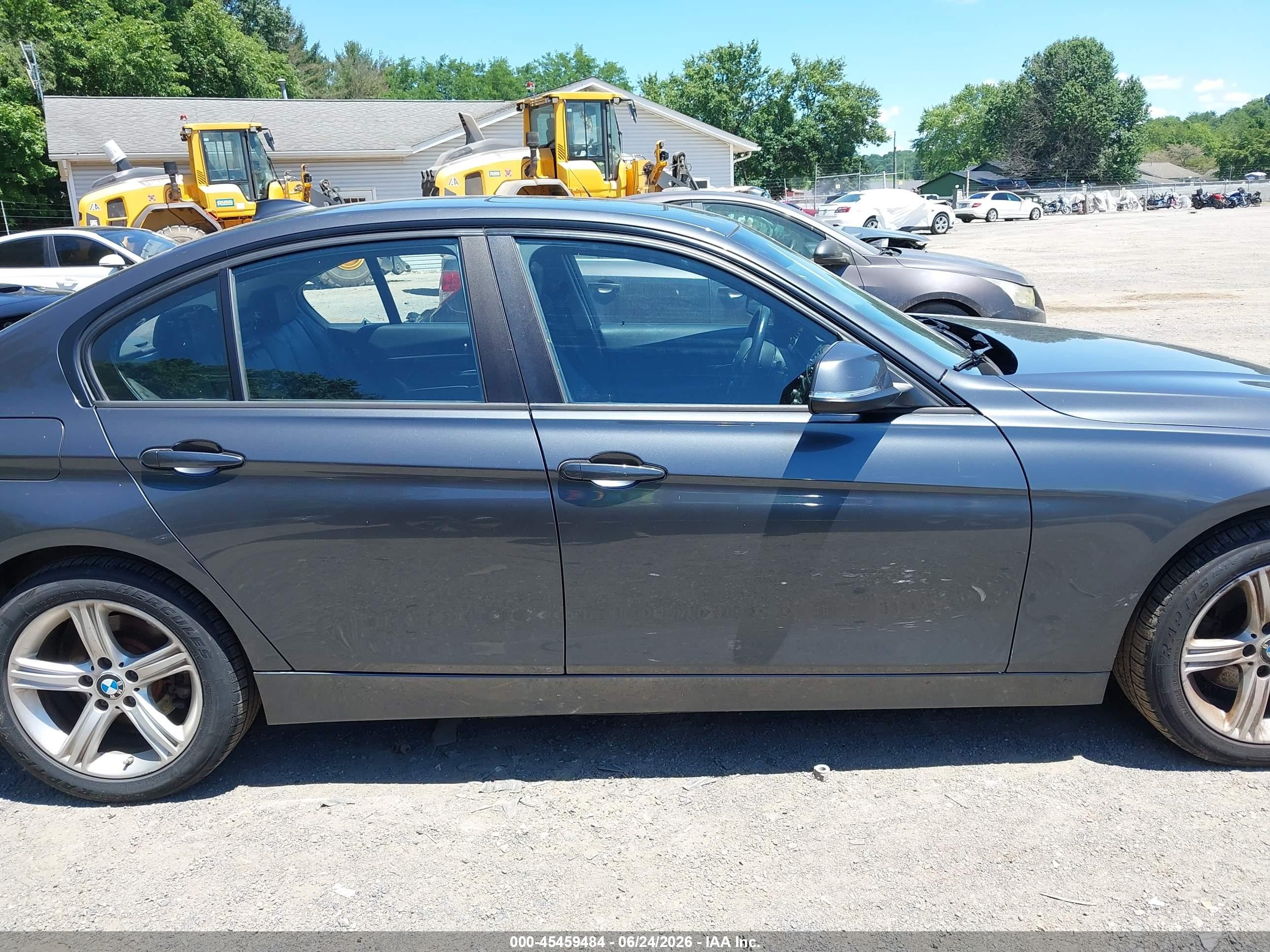2015 Bmw 328i Xdrive Gray vin: WBA3B3C55FF547509