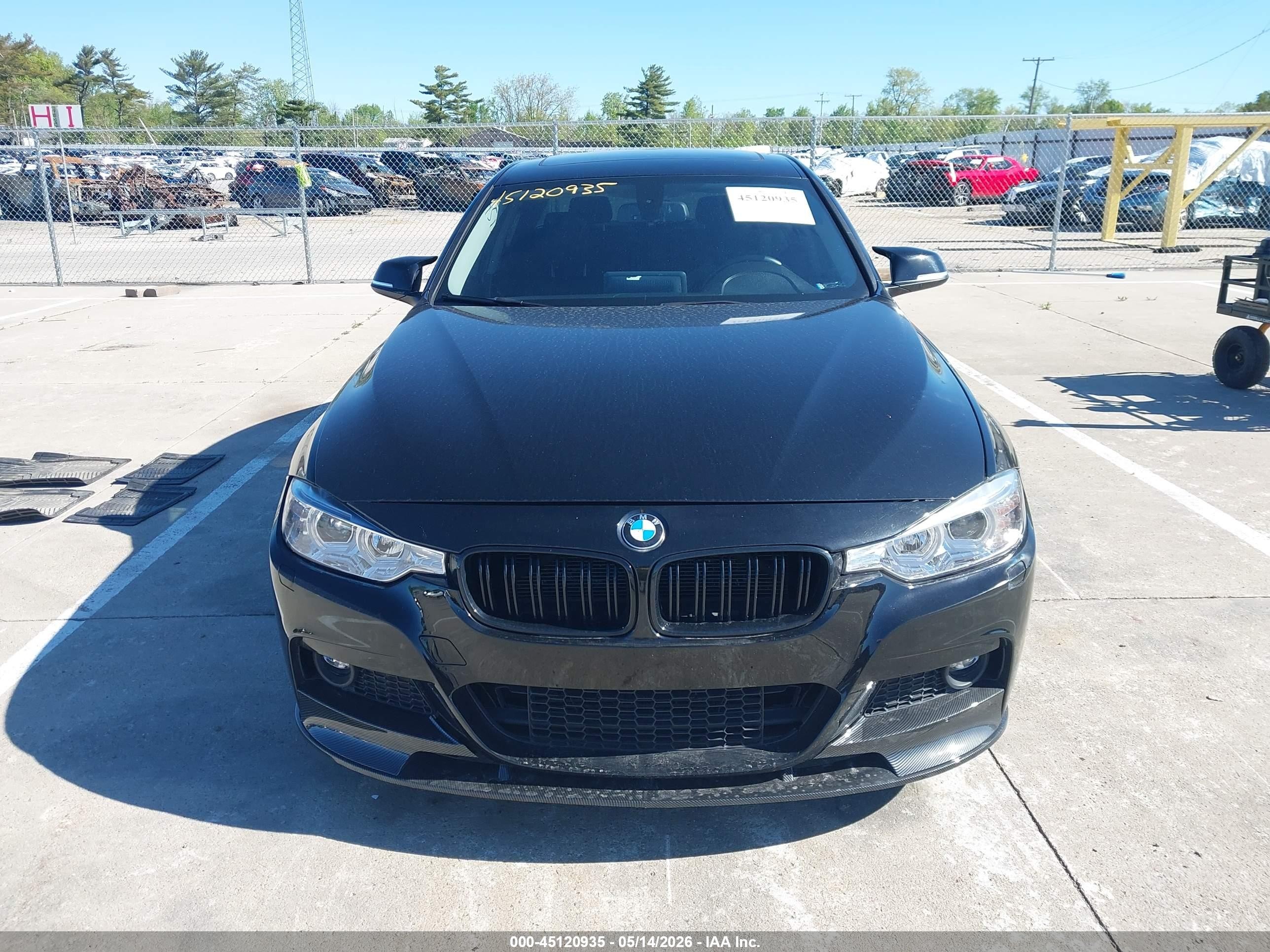 2013 Bmw 328i Xdrive Black vin: WBA3B3C56DF538671
