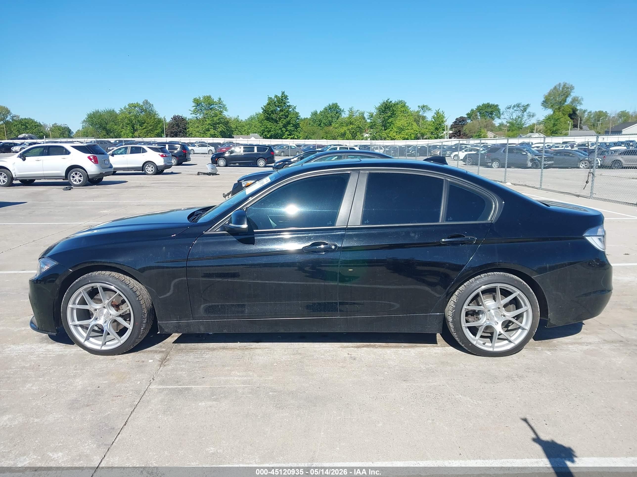 2013 Bmw 328i Xdrive Black vin: WBA3B3C56DF538671