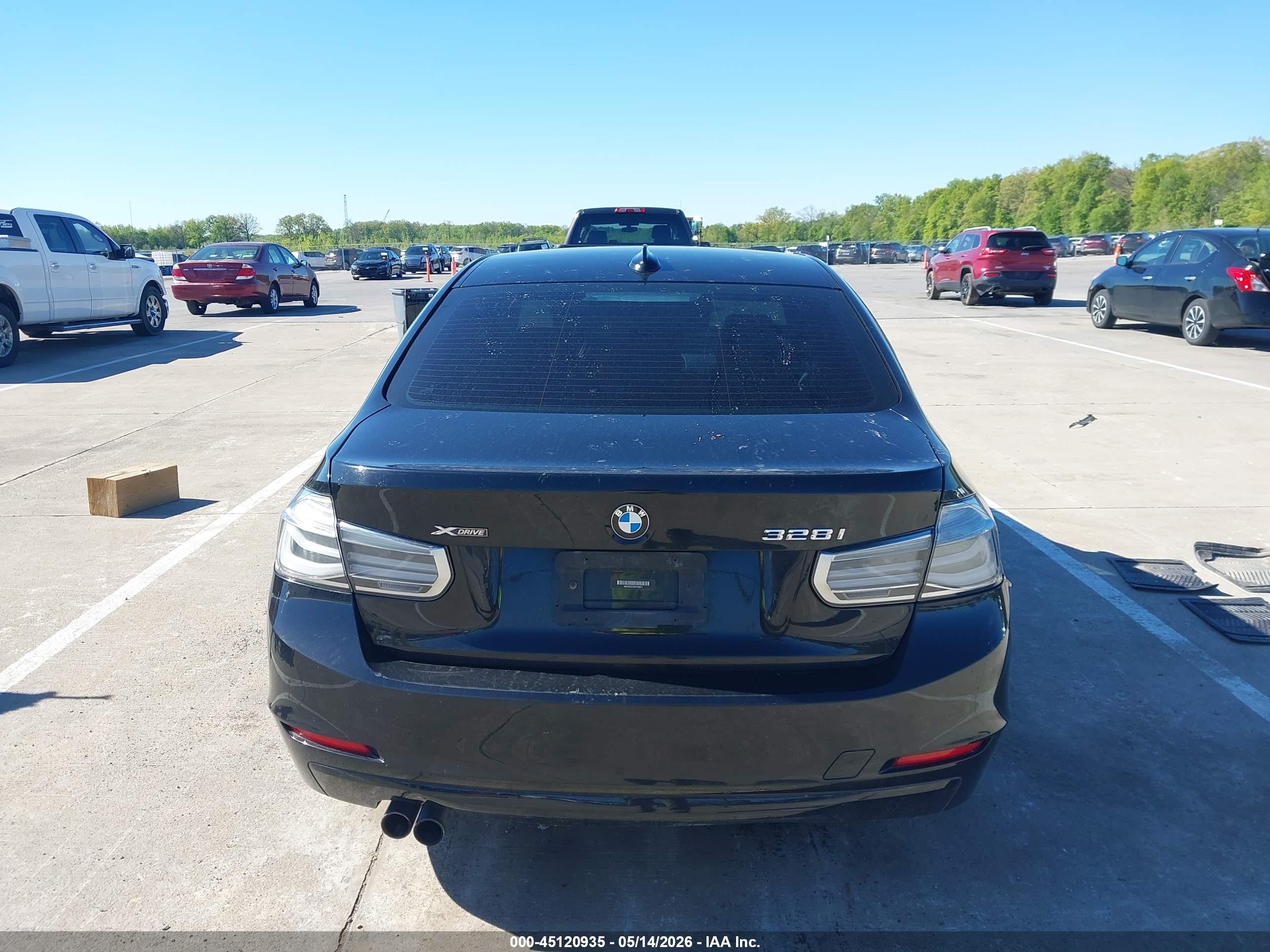 2013 Bmw 328i Xdrive Black vin: WBA3B3C56DF538671