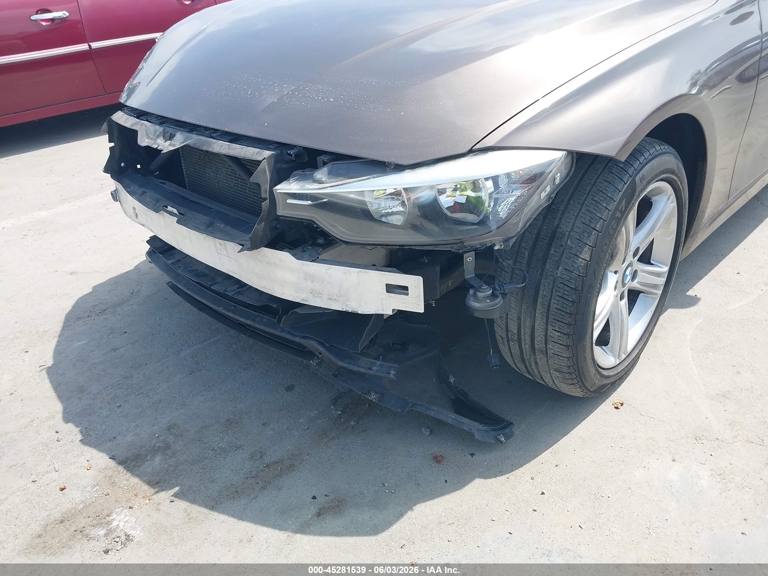 2013 Bmw 328i Xdrive Brown vin: WBA3B3C56DF540498