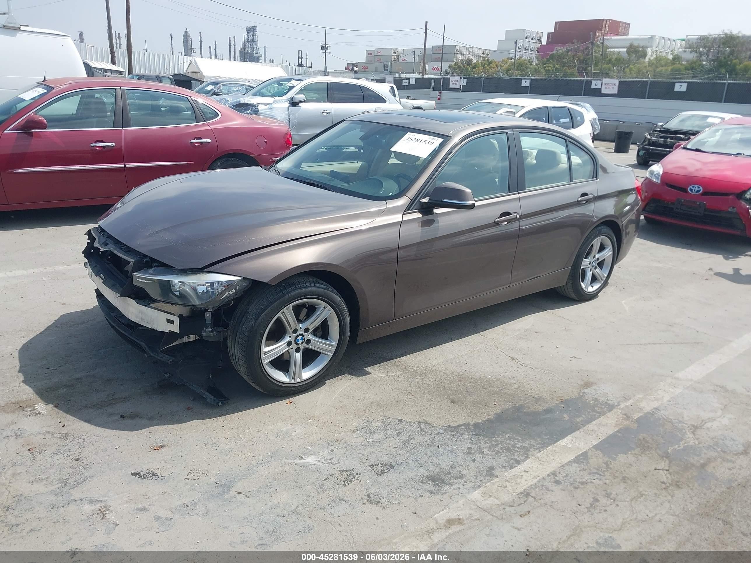 2013 Bmw 328i Xdrive Brown vin: WBA3B3C56DF540498