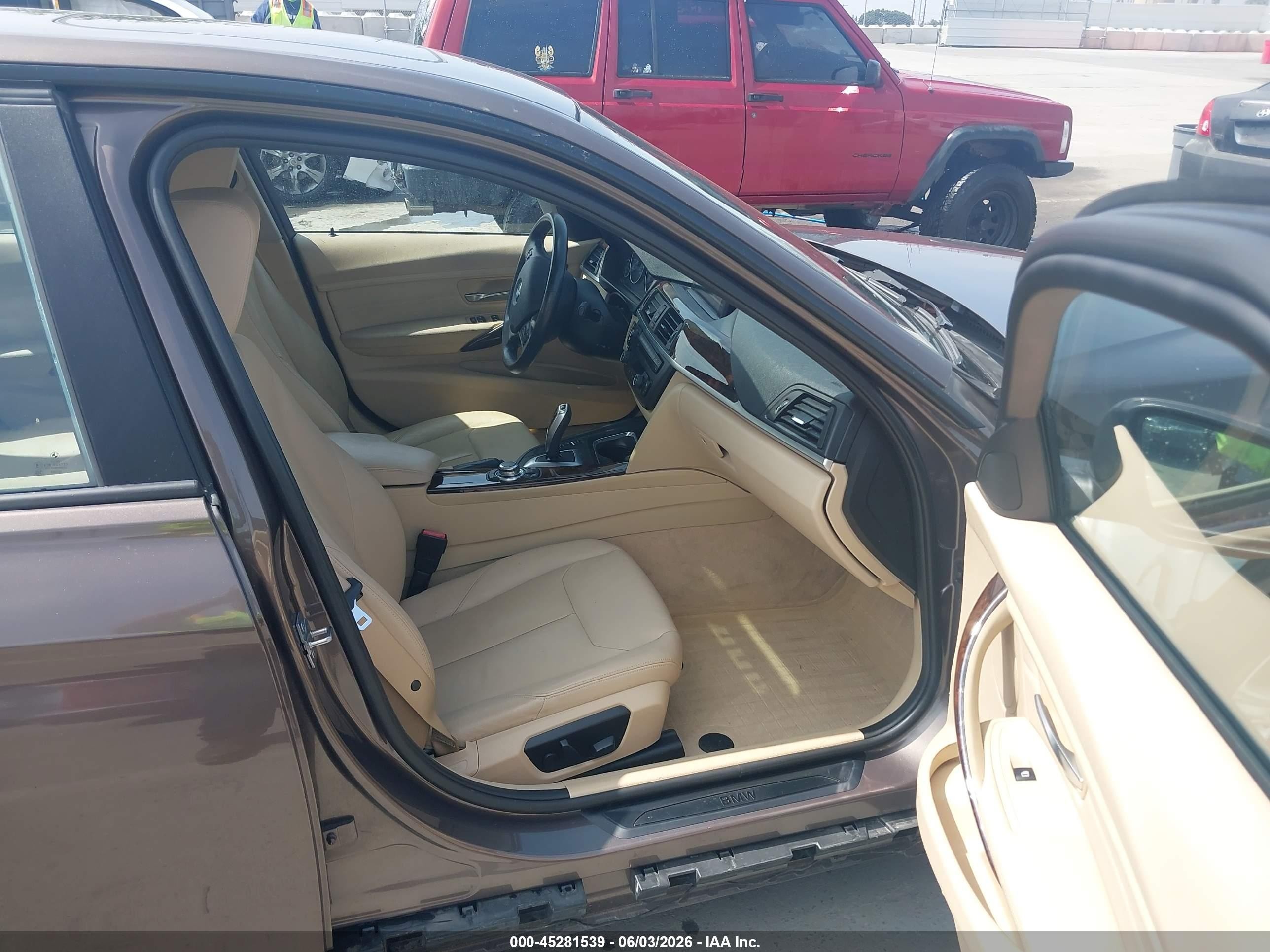 2013 Bmw 328i Xdrive Brown vin: WBA3B3C56DF540498