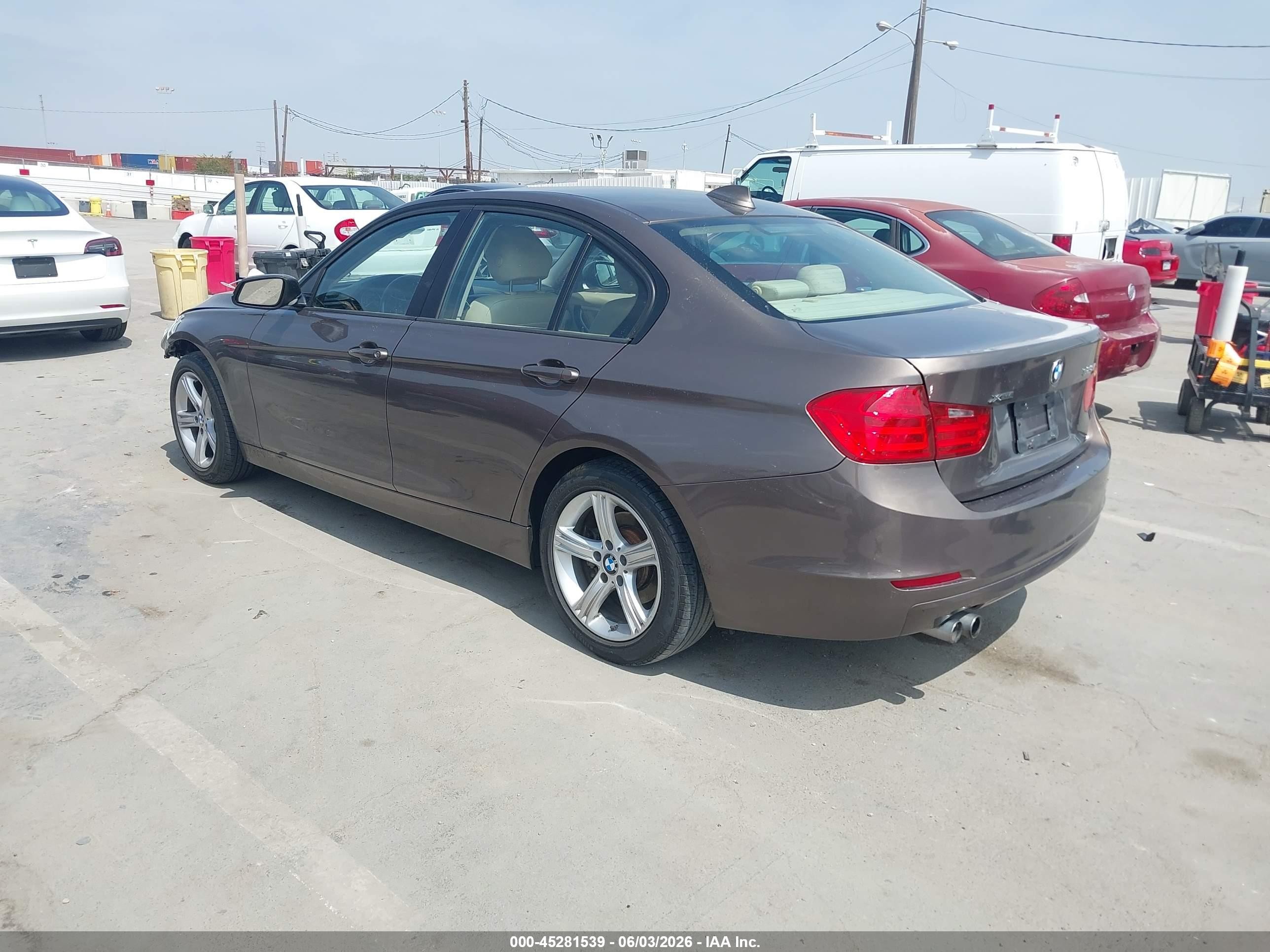 2013 Bmw 328i Xdrive Brown vin: WBA3B3C56DF540498
