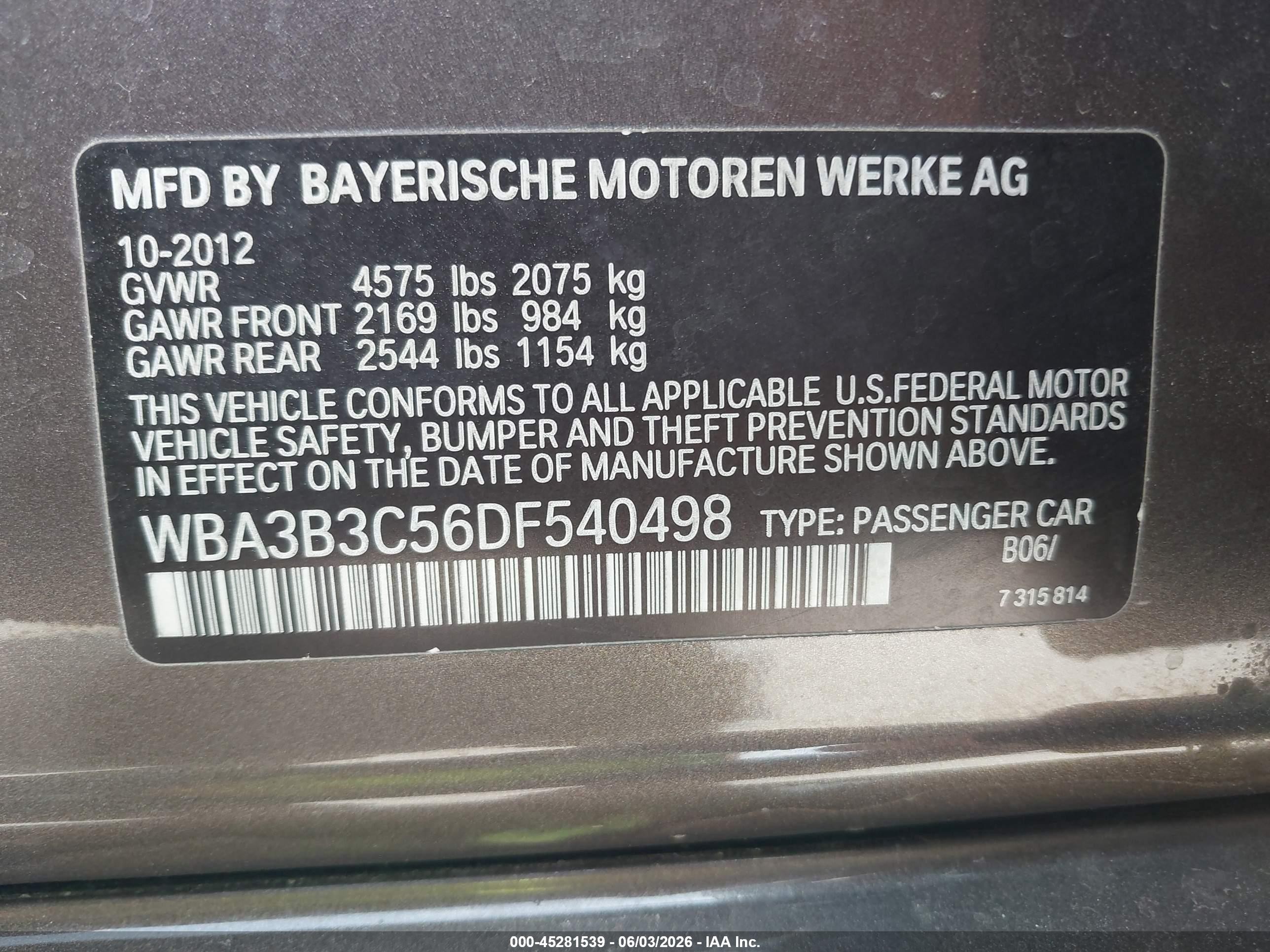 2013 Bmw 328i Xdrive Brown vin: WBA3B3C56DF540498