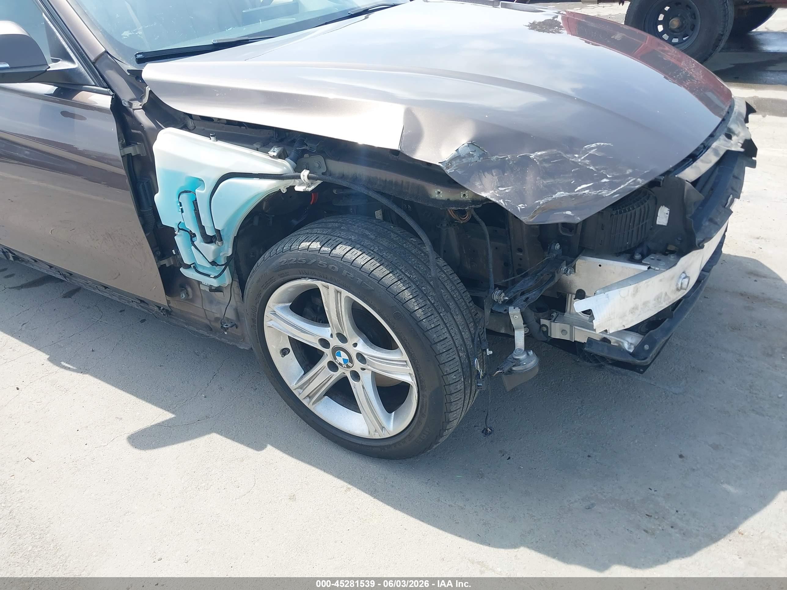 2013 Bmw 328i Xdrive Brown vin: WBA3B3C56DF540498