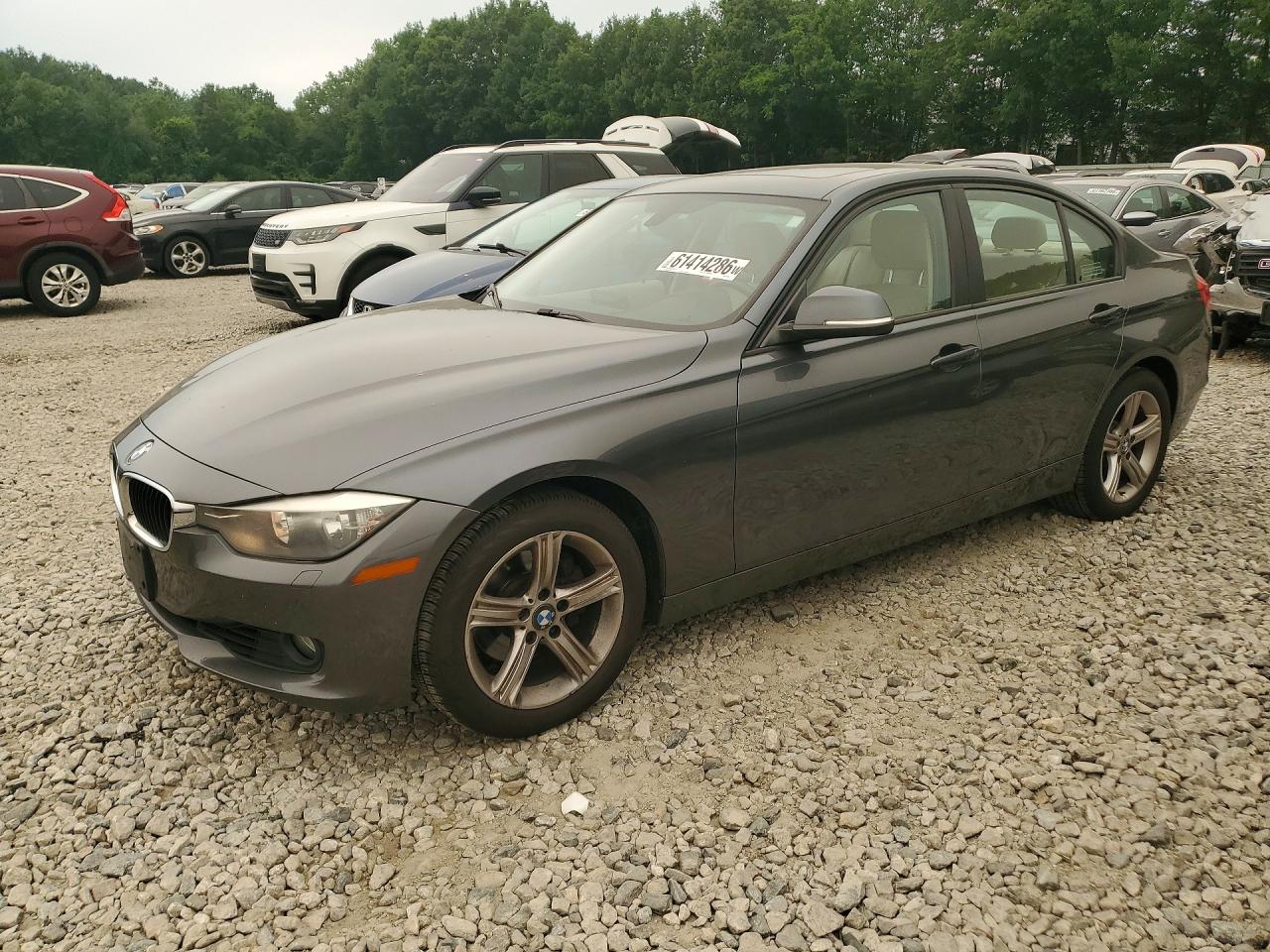 2013 Bmw 328 Xi Gray vin: WBA3B3C56DJ810665