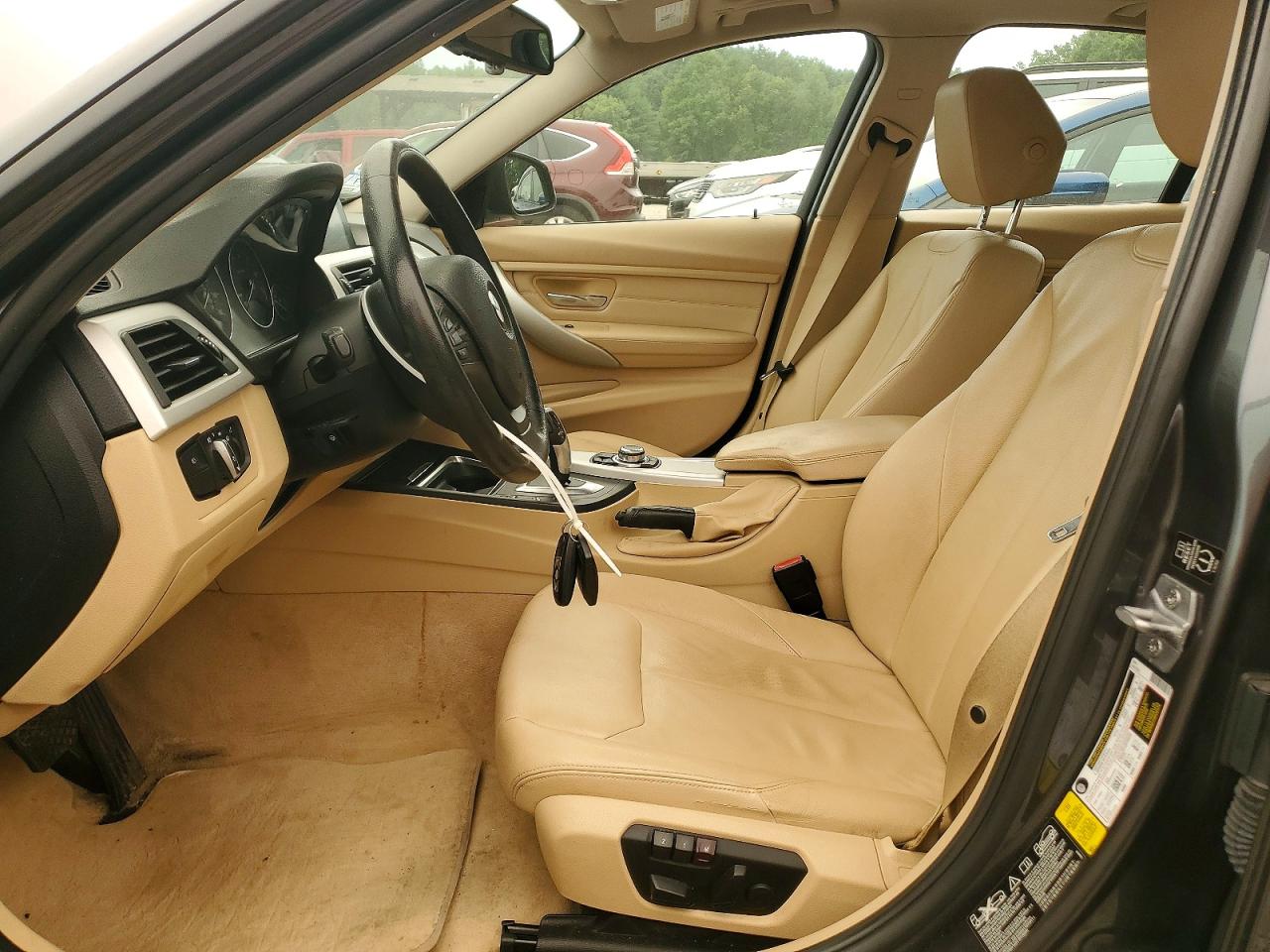 2013 Bmw 328 Xi Серый vin: WBA3B3C56DJ810665
