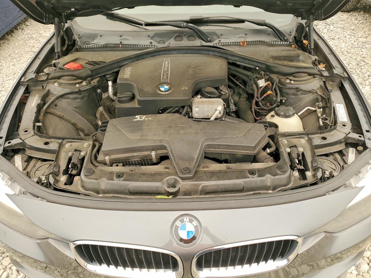 2013 Bmw 328 Xi Серый vin: WBA3B3C56DJ810665