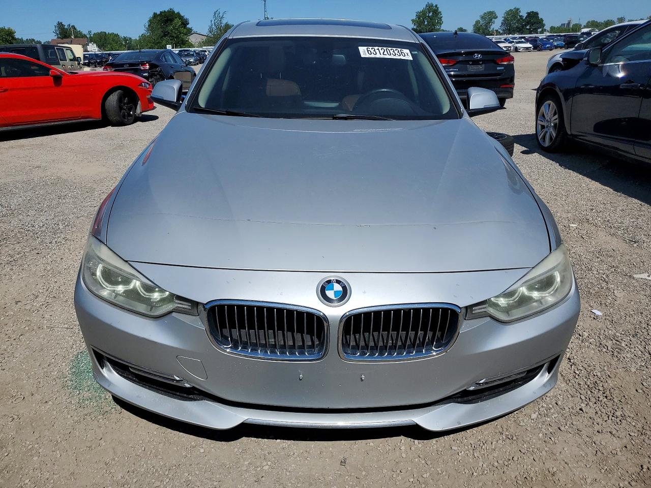 2013 Bmw 328 Xi Silver vin: WBA3B3C56DJ976863