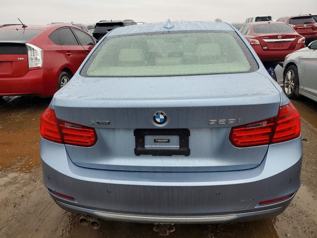 2013 Bmw 328 Xi Blue vin: WBA3B3C57DF532314