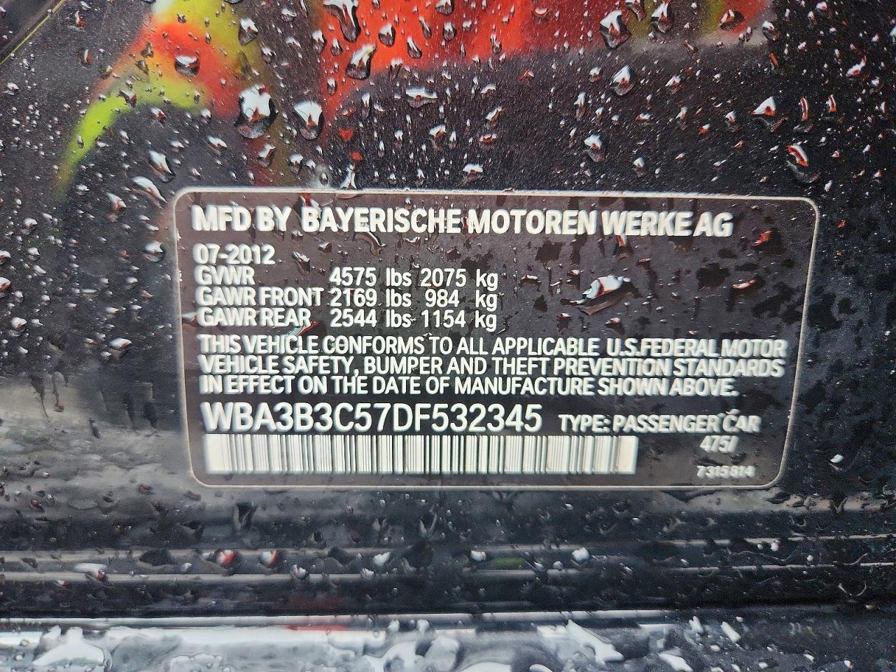 2013 Bmw 328 Xi Black vin: WBA3B3C57DF532345