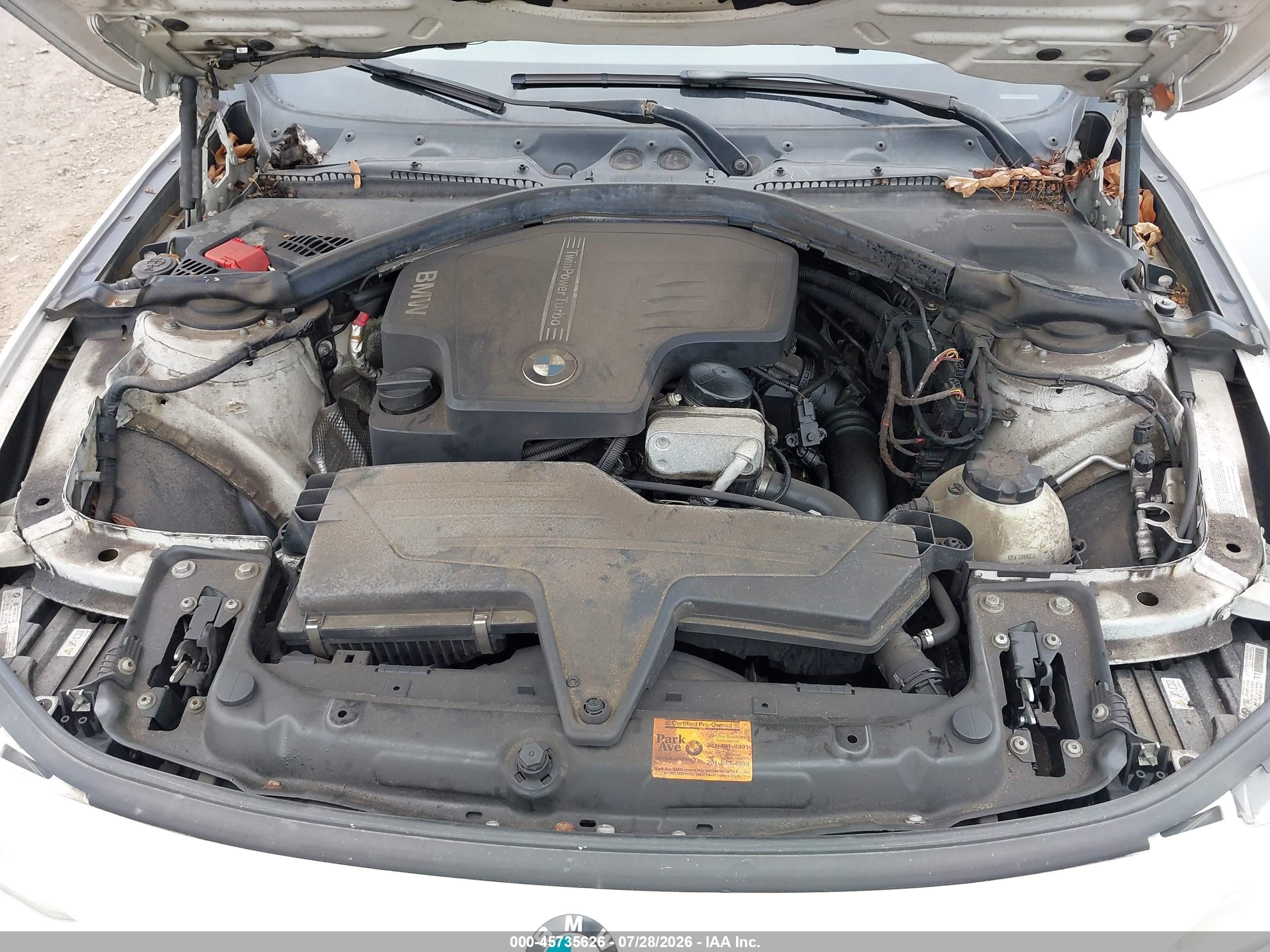 2013 Bmw 328i Xdrive Белый vin: WBA3B3C57DF535875