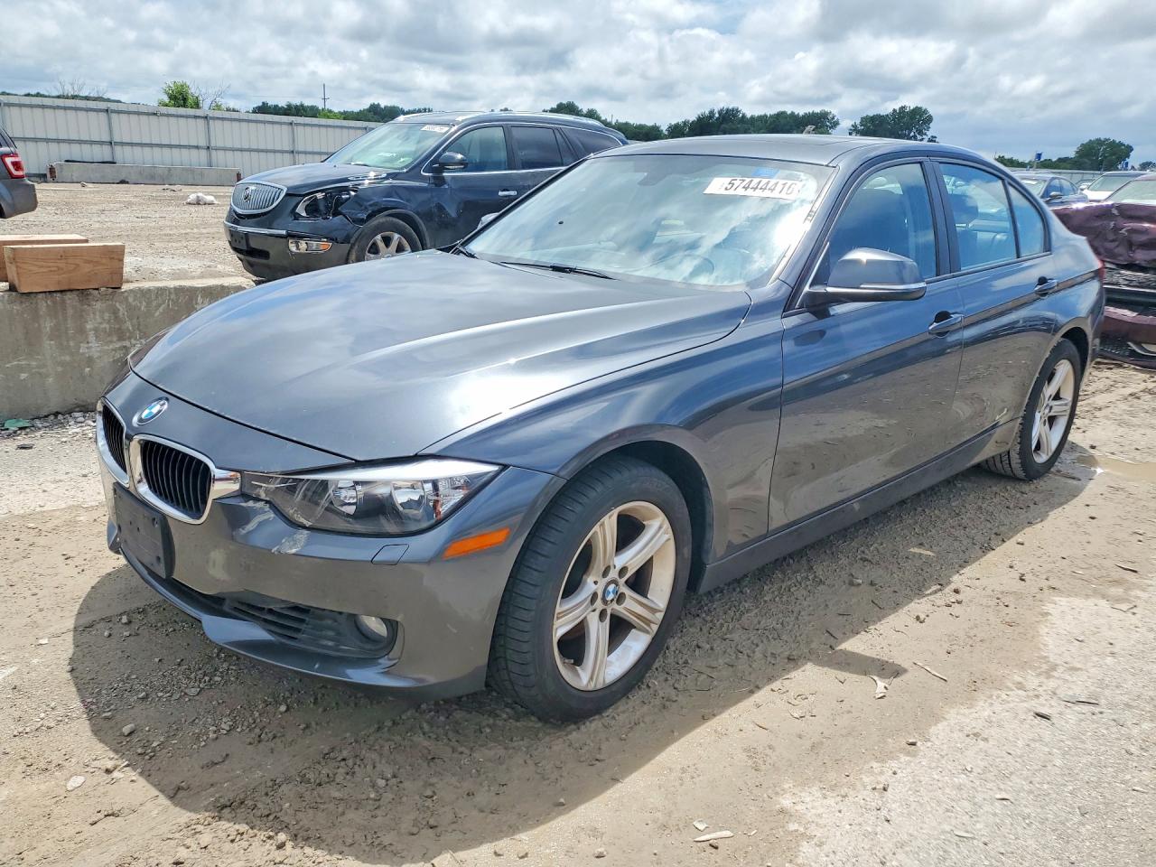 2014 Bmw 328 Xi Gray vin: WBA3B3C57EJ977974