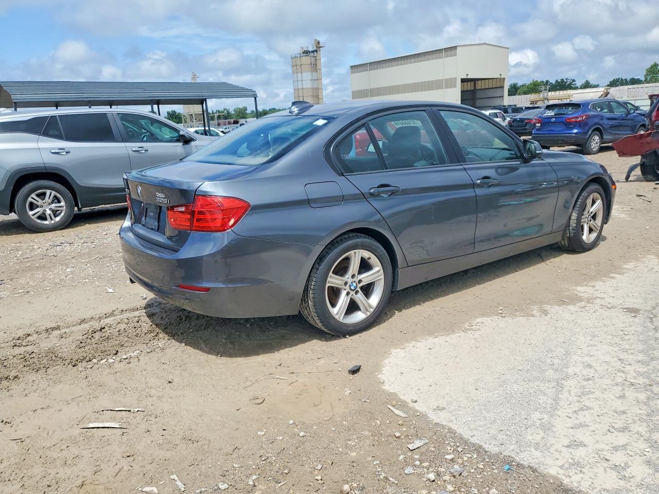 2014 Bmw 328 Xi Gray vin: WBA3B3C57EJ977974