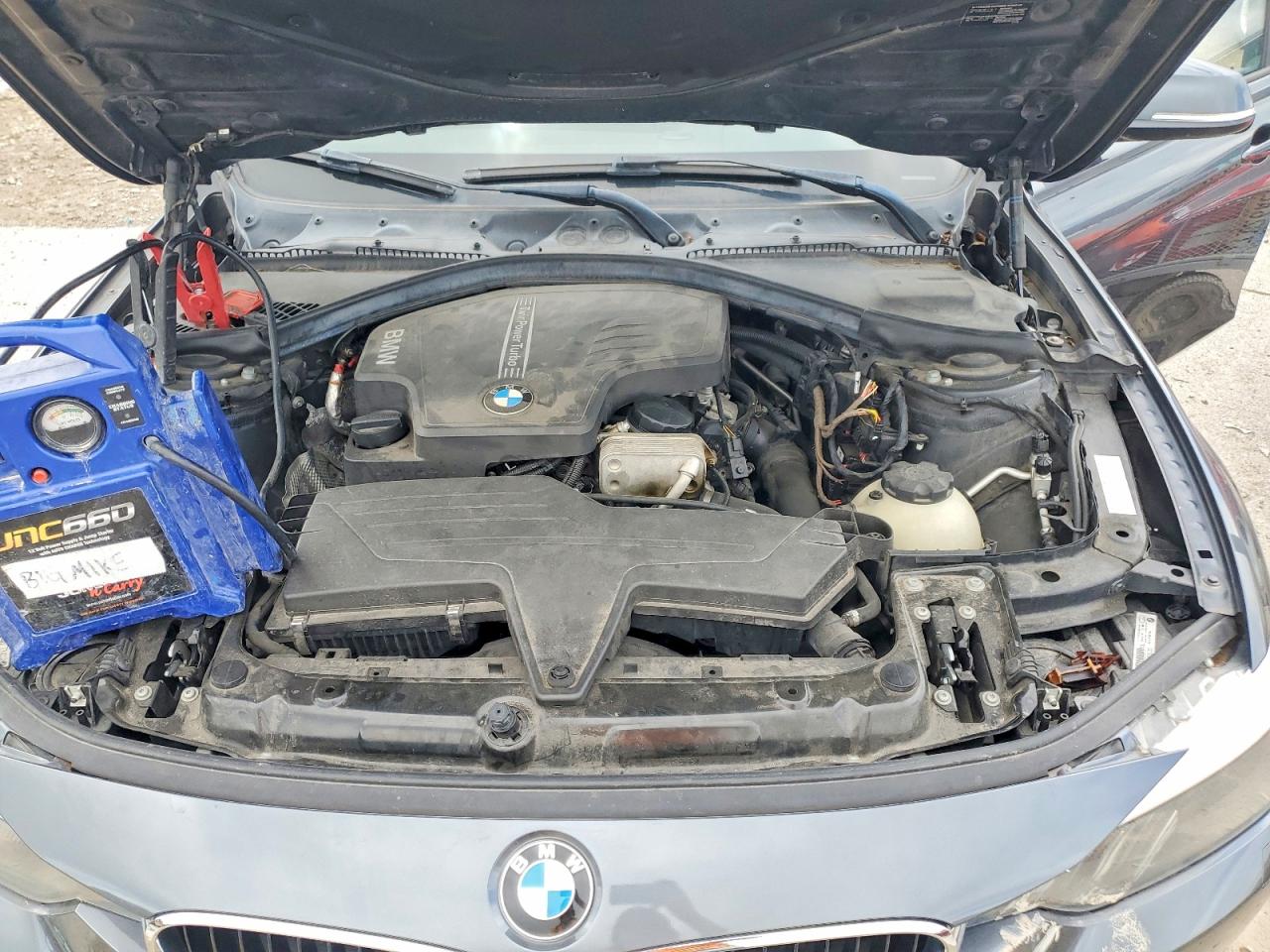 2014 Bmw 328 Xi Gray vin: WBA3B3C57EJ977974
