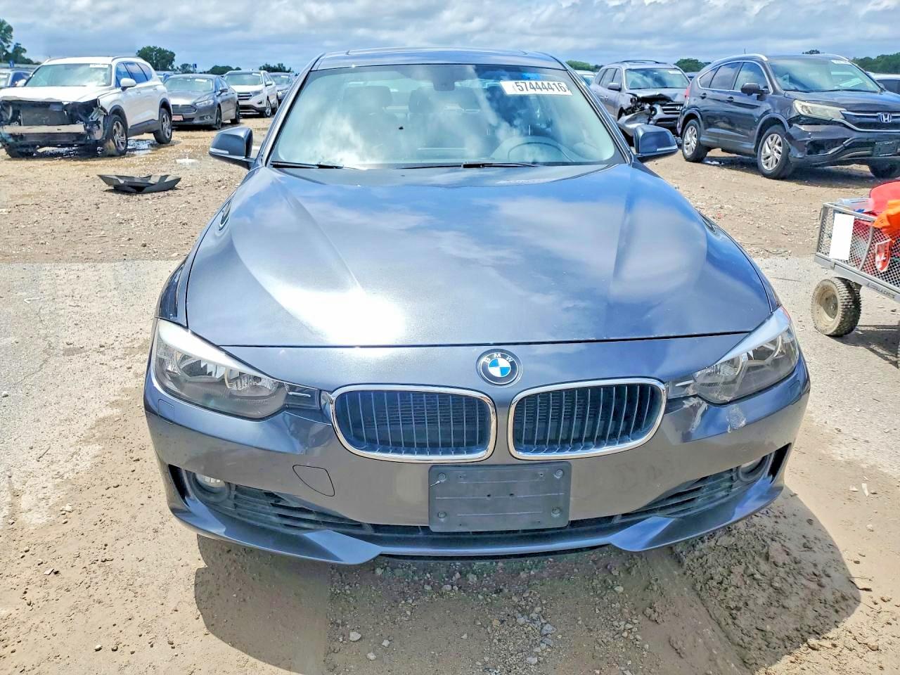 2014 Bmw 328 Xi Gray vin: WBA3B3C57EJ977974