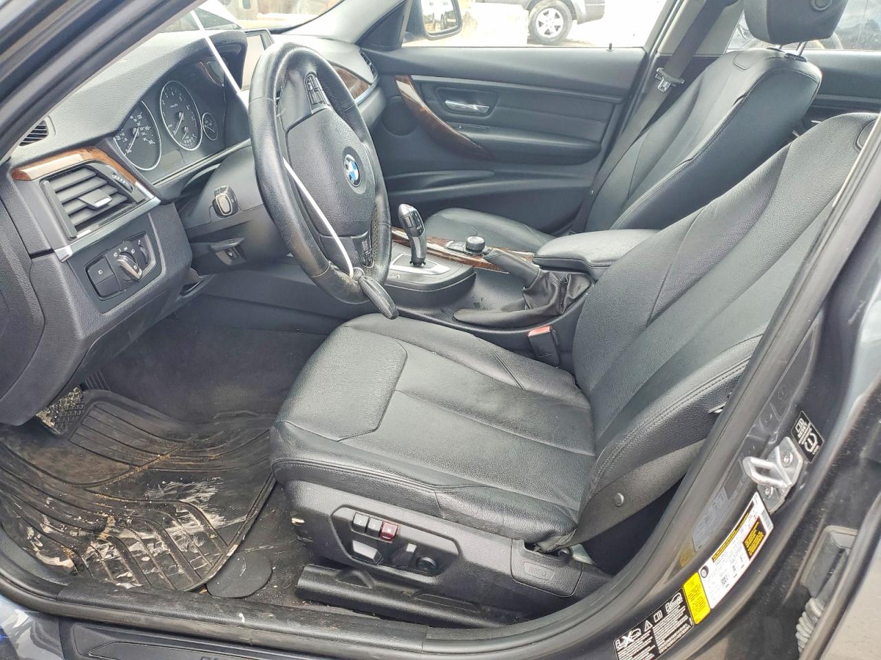 2014 Bmw 328 Xi Gray vin: WBA3B3C57EJ977974